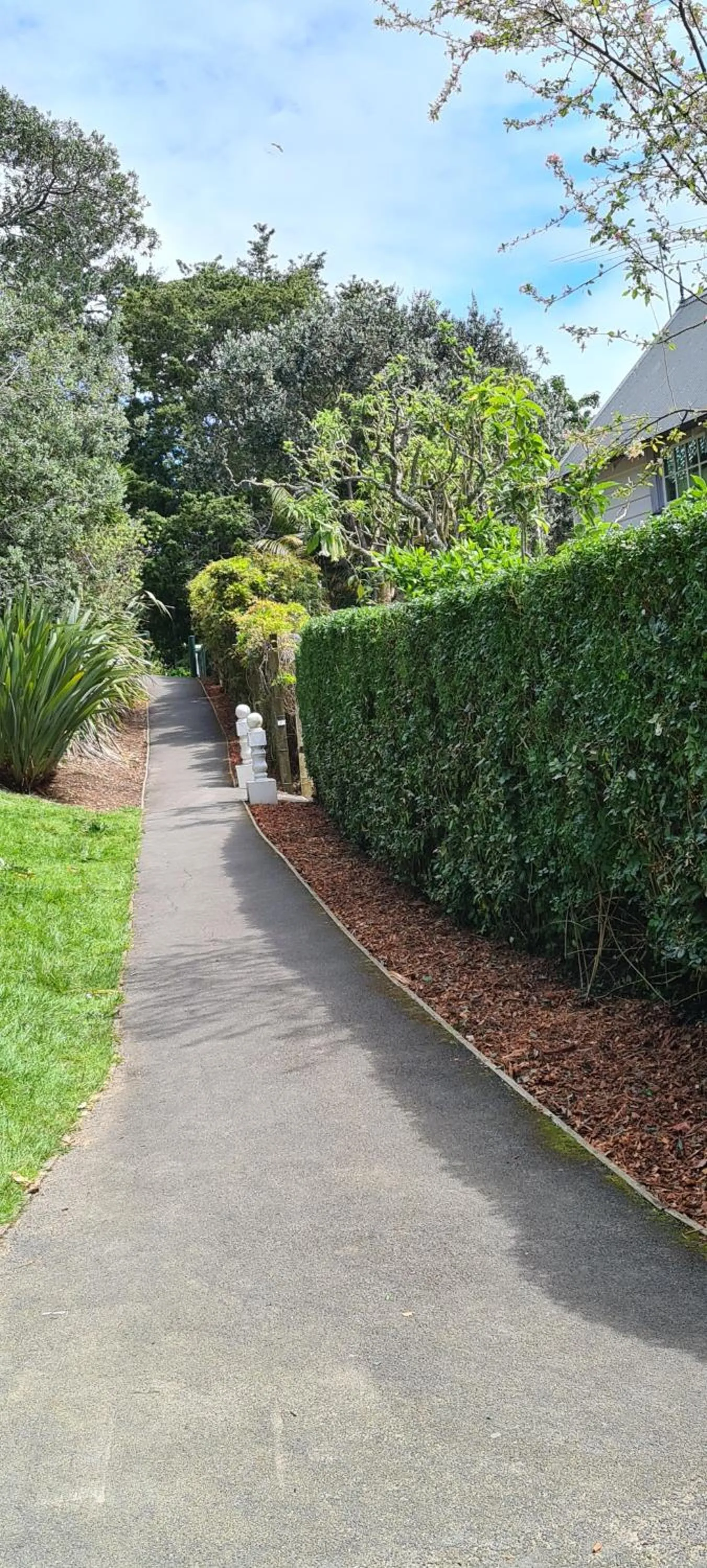 Facade/entrance in Dovecote House