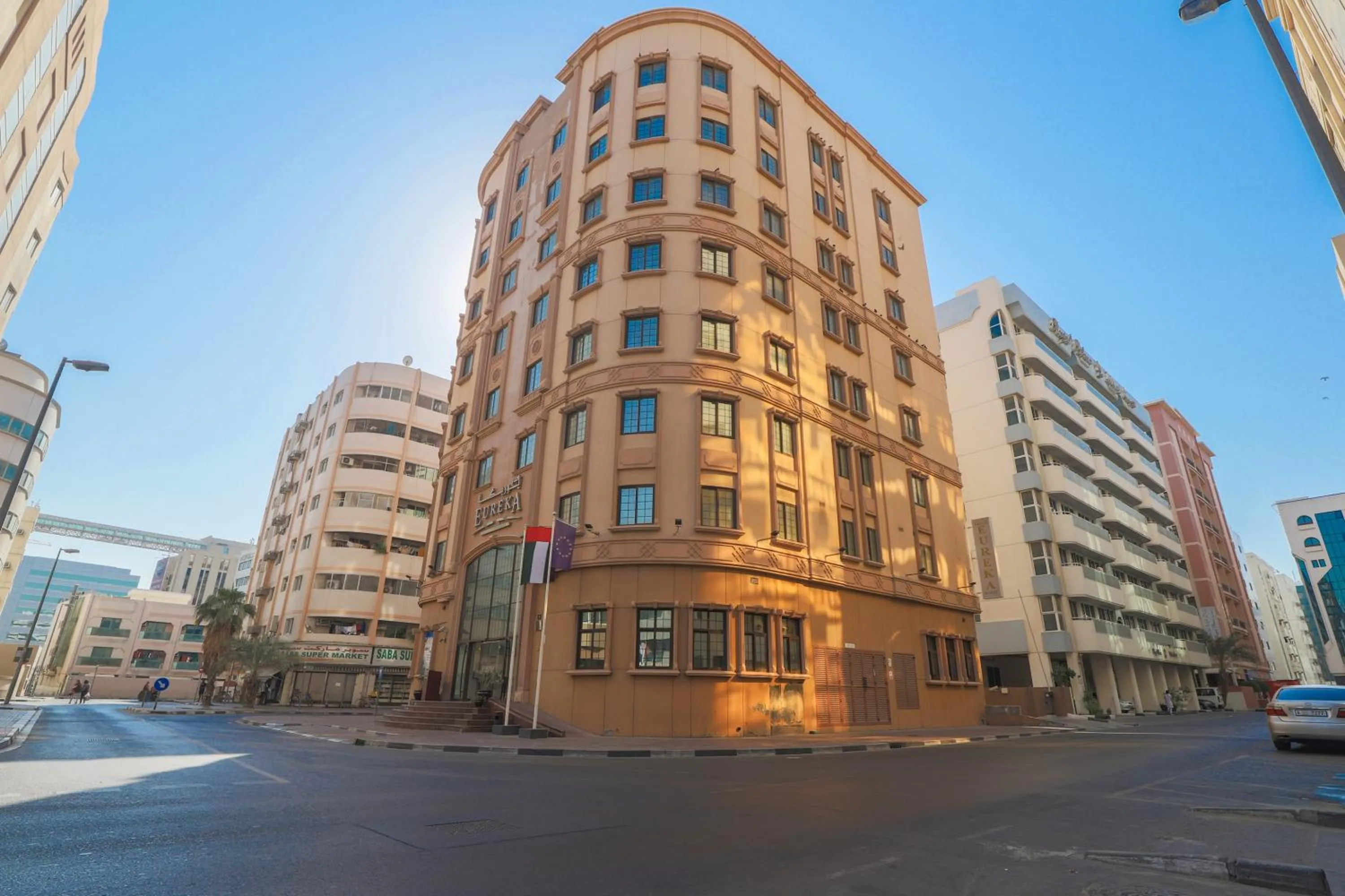 Property building in Eureka Hotel