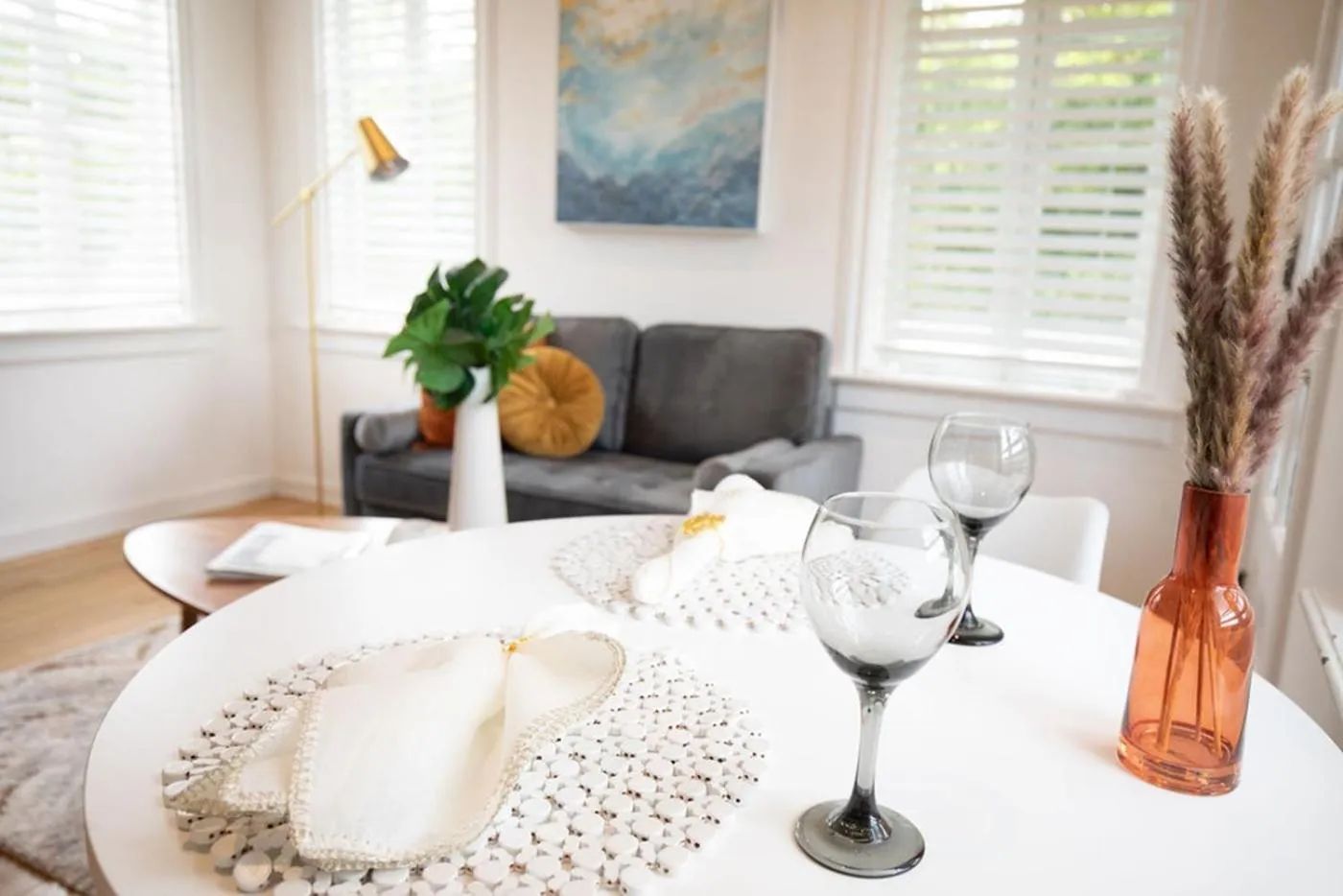 Living room in Casa Coral