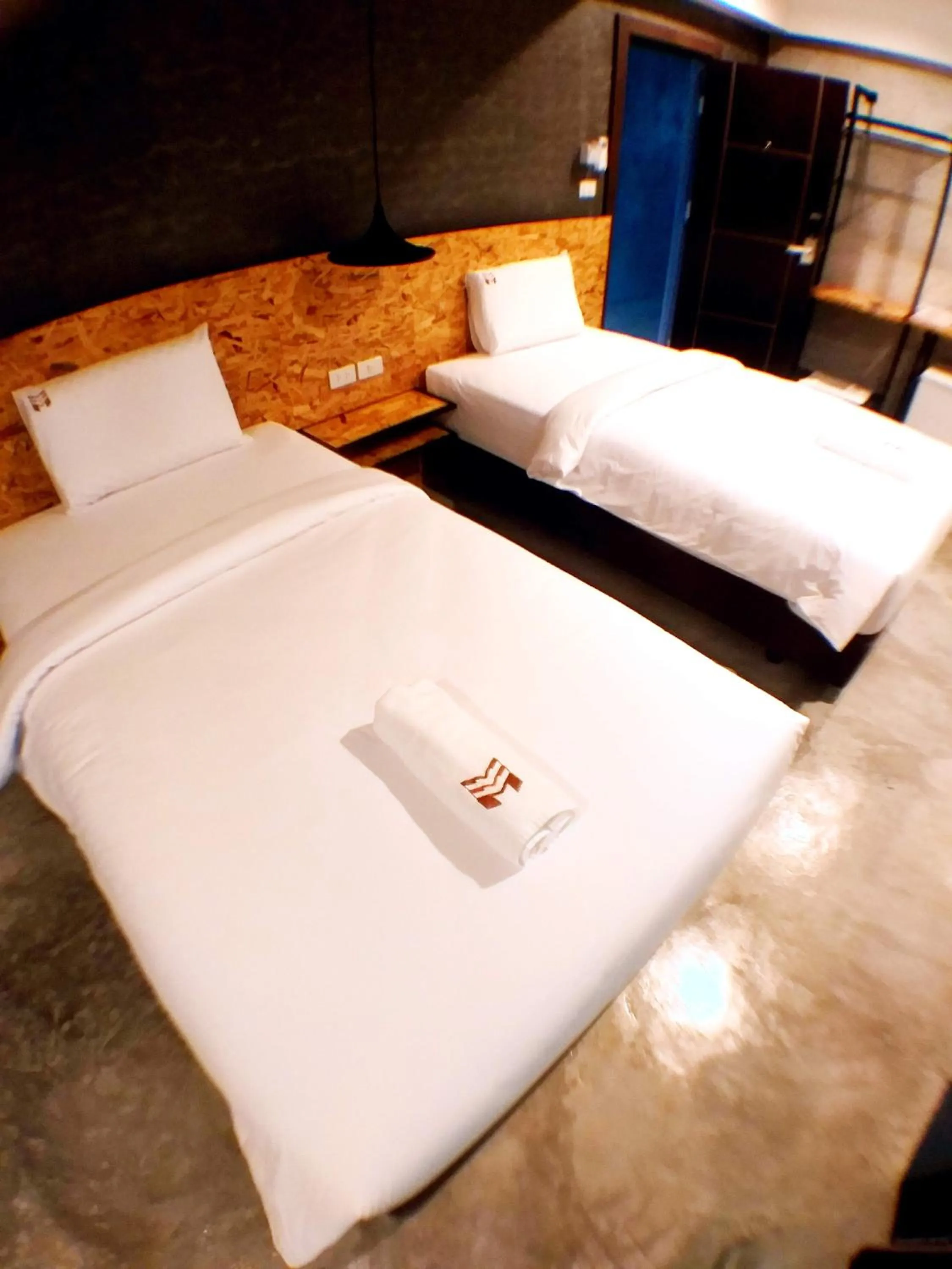 Bed in Modern Budget Hotel