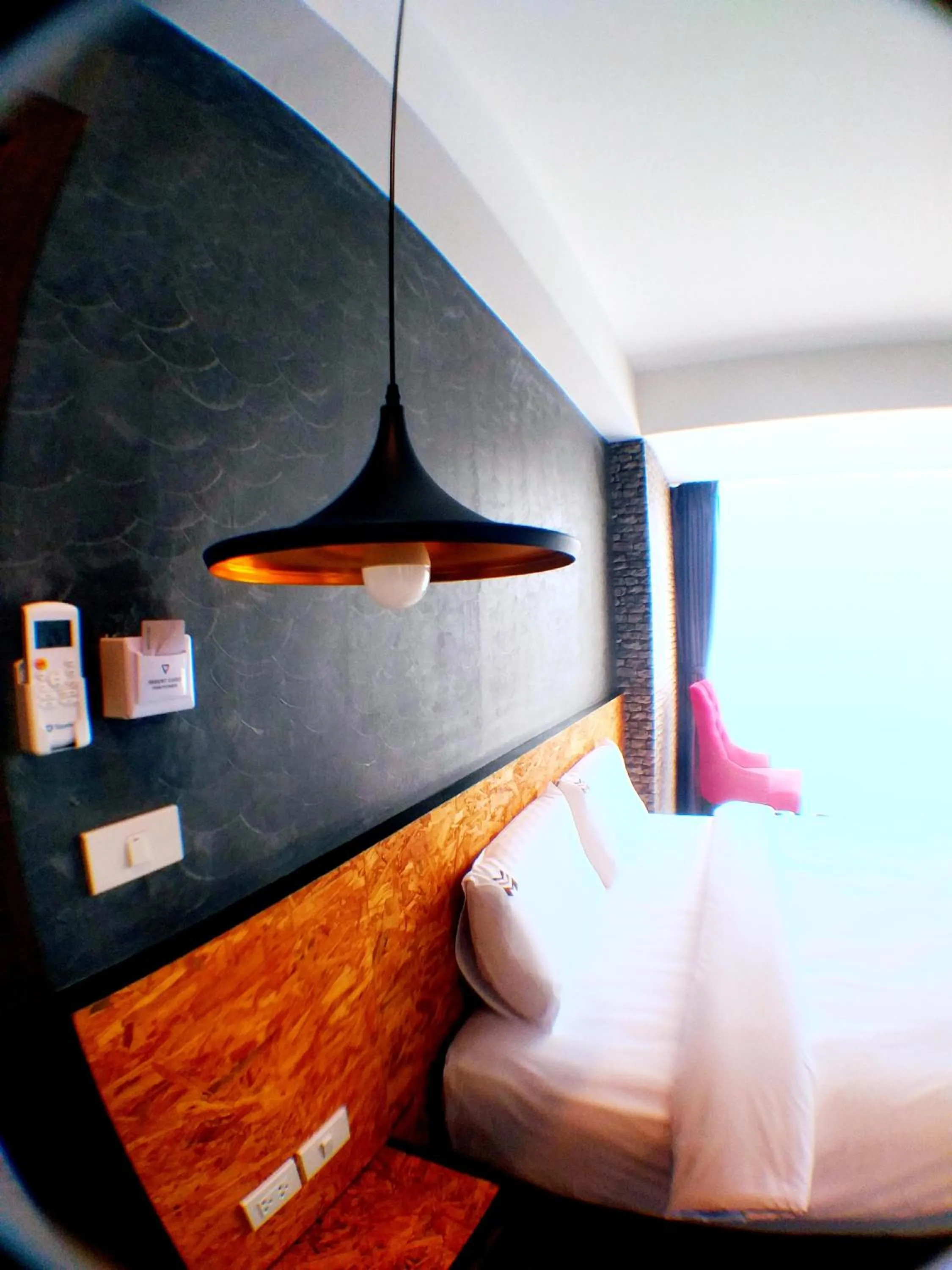 Bedroom, Bed in Modern Budget Hotel