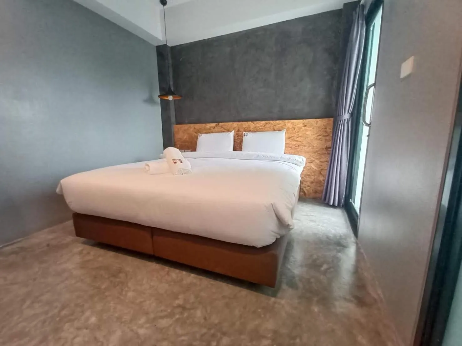 Bed in Modern Budget Hotel
