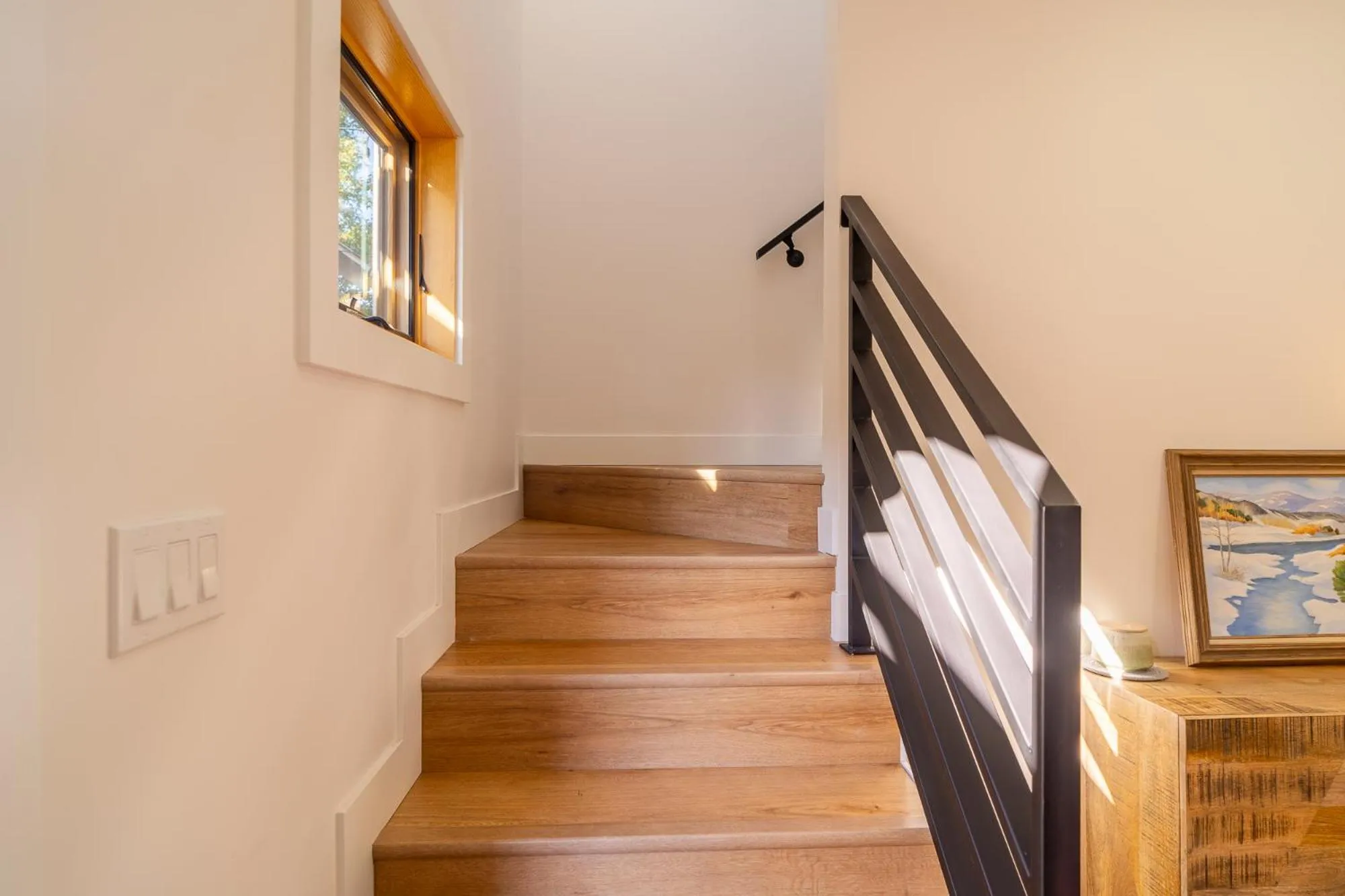Living room in Fern House South Park Craftsman