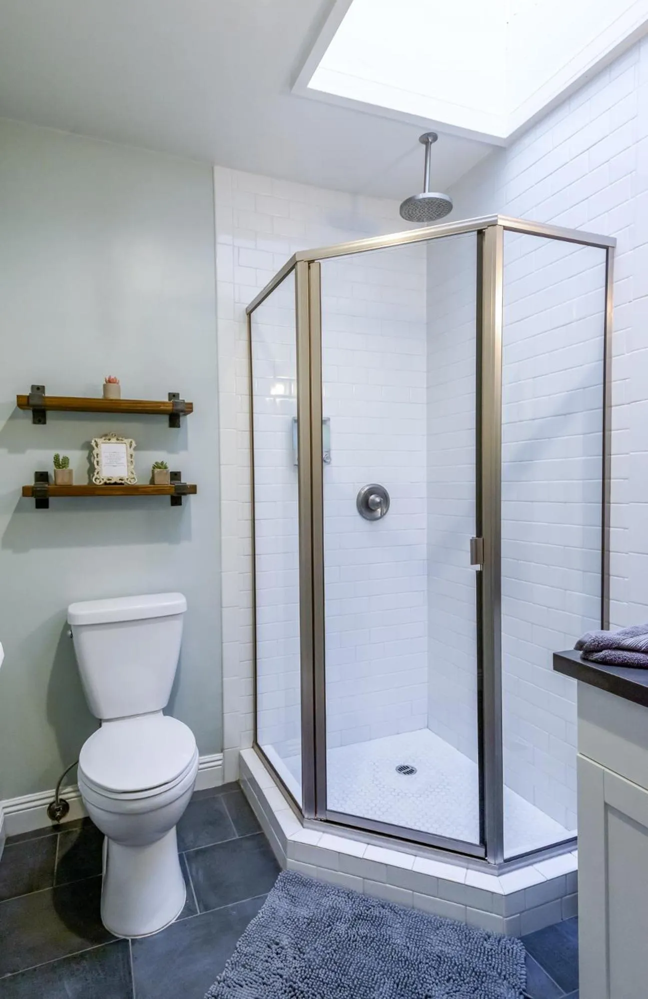 Shower in Fern House South Park Craftsman