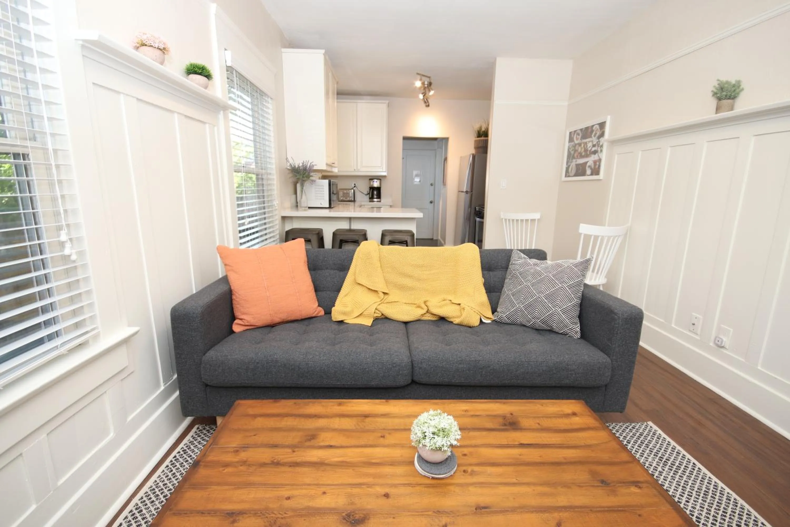 Living room in Fern House South Park Craftsman