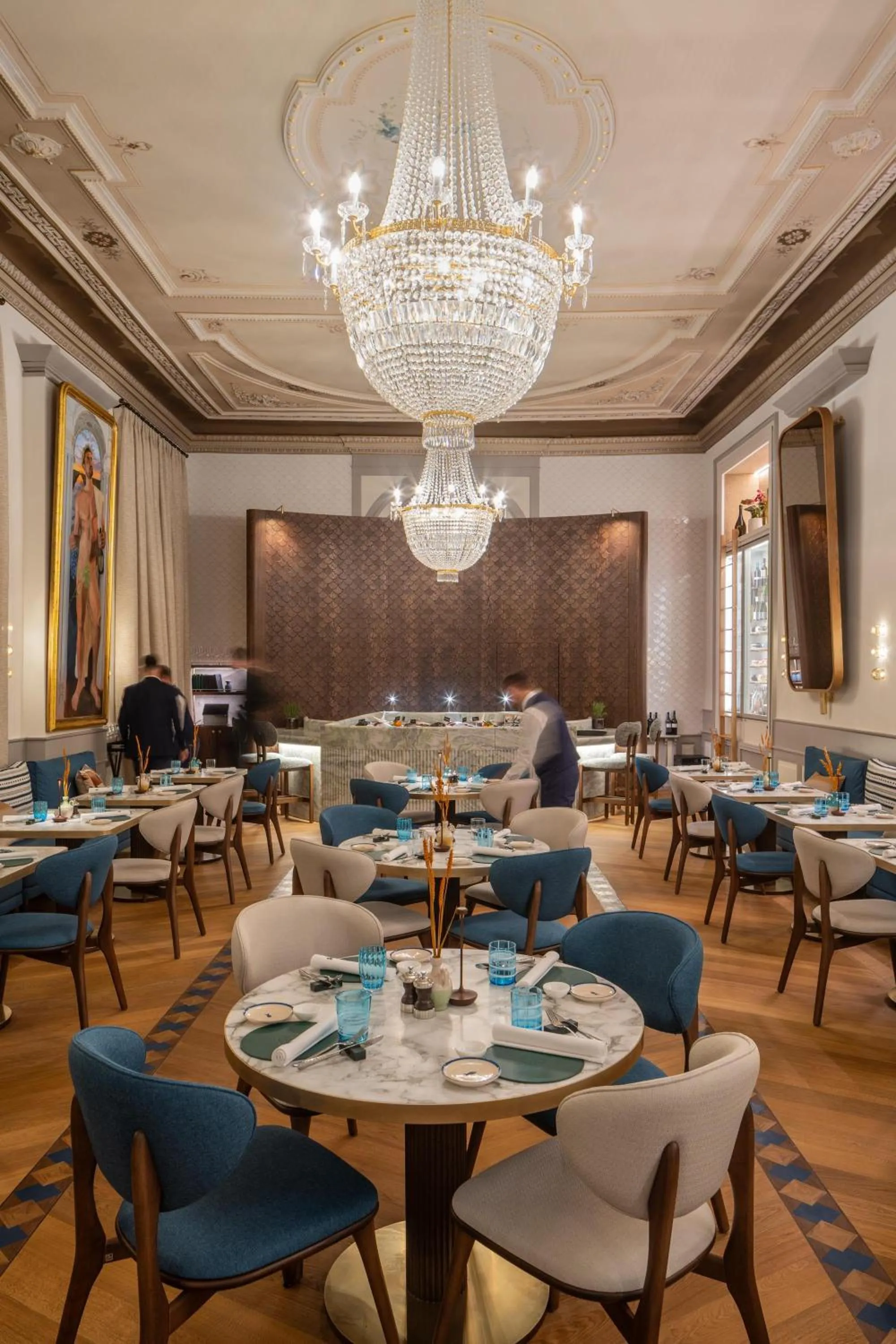 Breakfast in Grand Hotel des Bains Kempinski