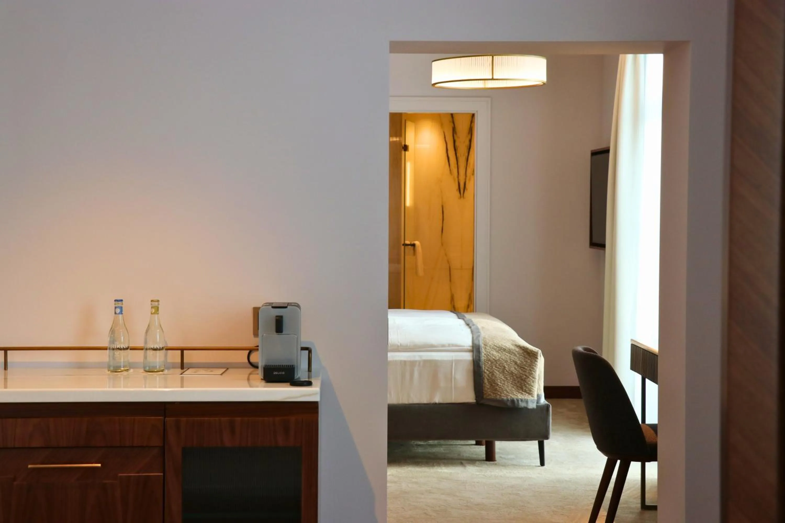 Bedroom, Bed in Grand Hotel des Bains Kempinski