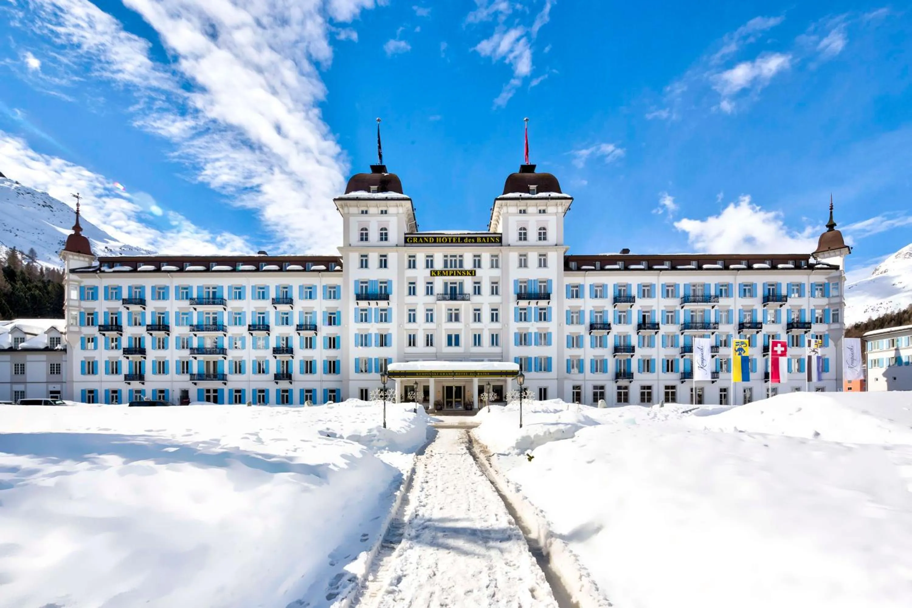 Property building in Grand Hotel des Bains Kempinski
