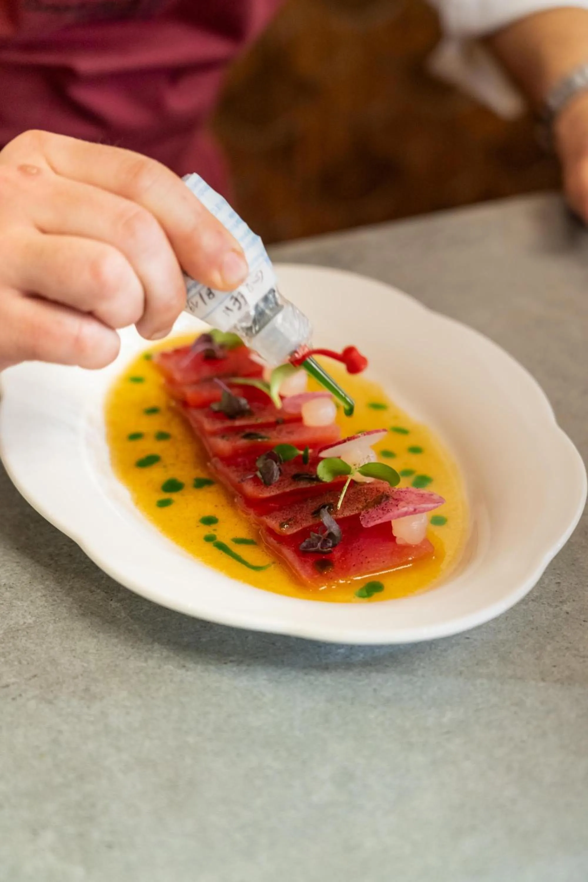 Breakfast in Grand Hotel des Bains Kempinski