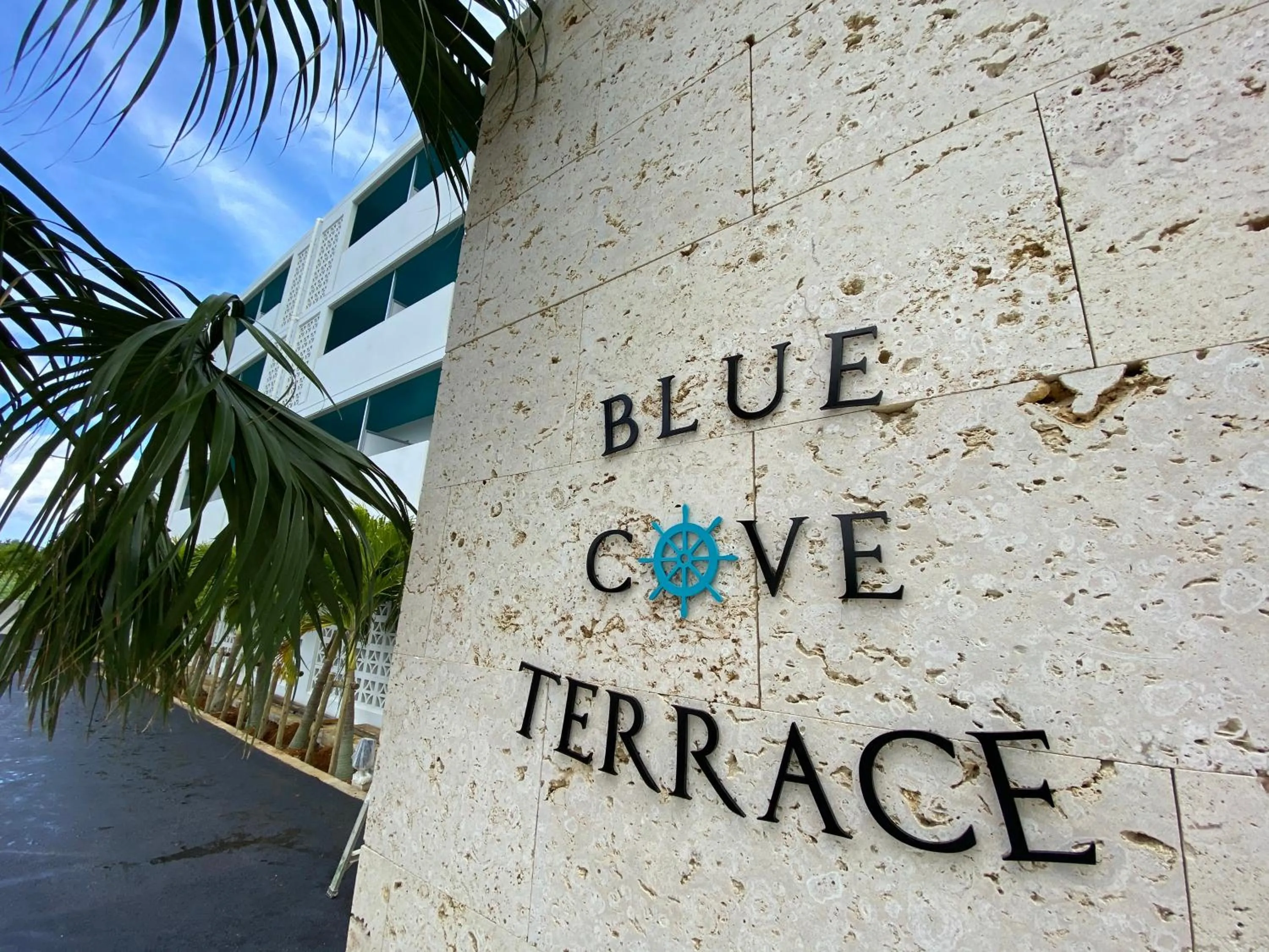 Logo/Certificate/Sign in Blue Cove Terrace