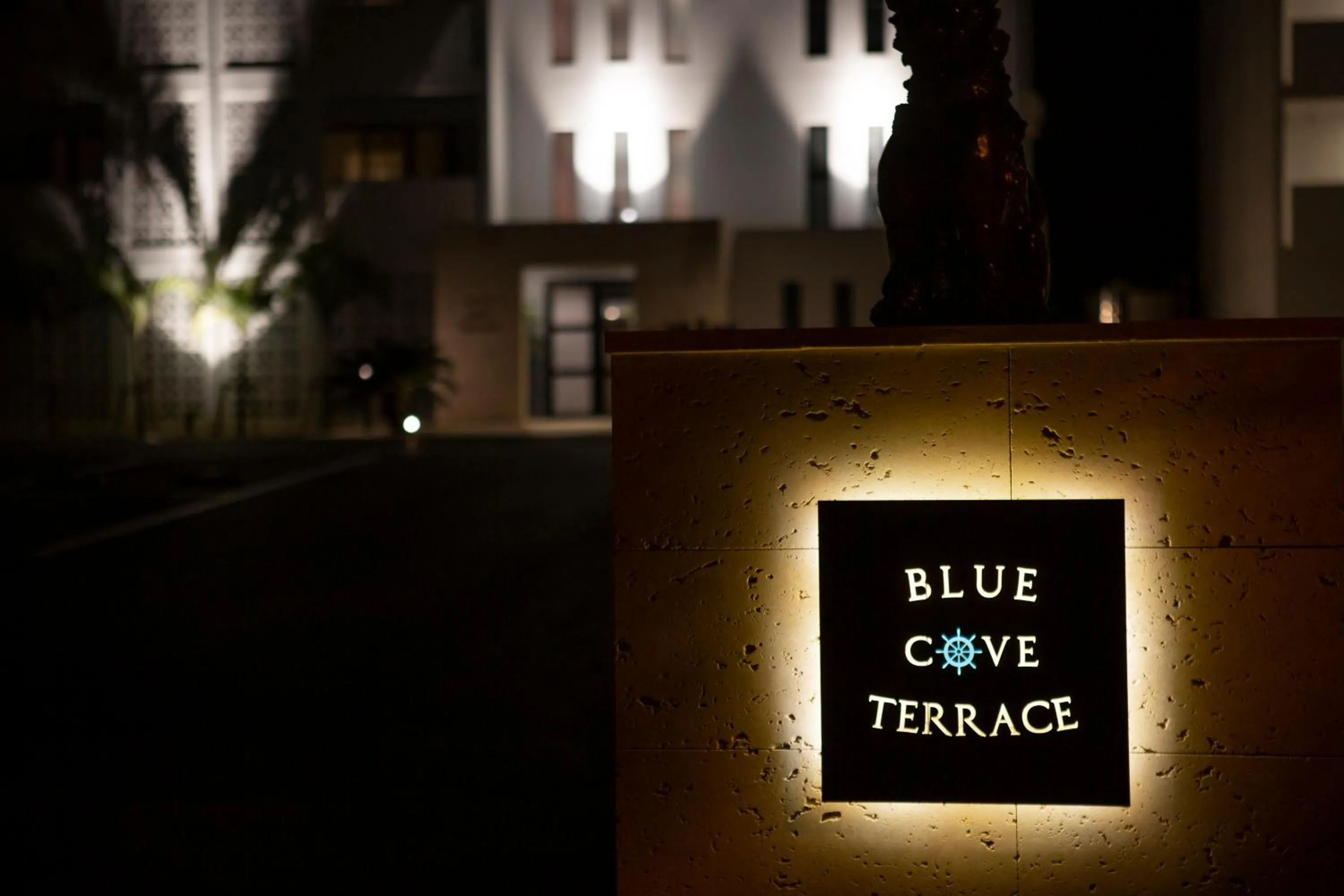 Logo/Certificate/Sign in Blue Cove Terrace