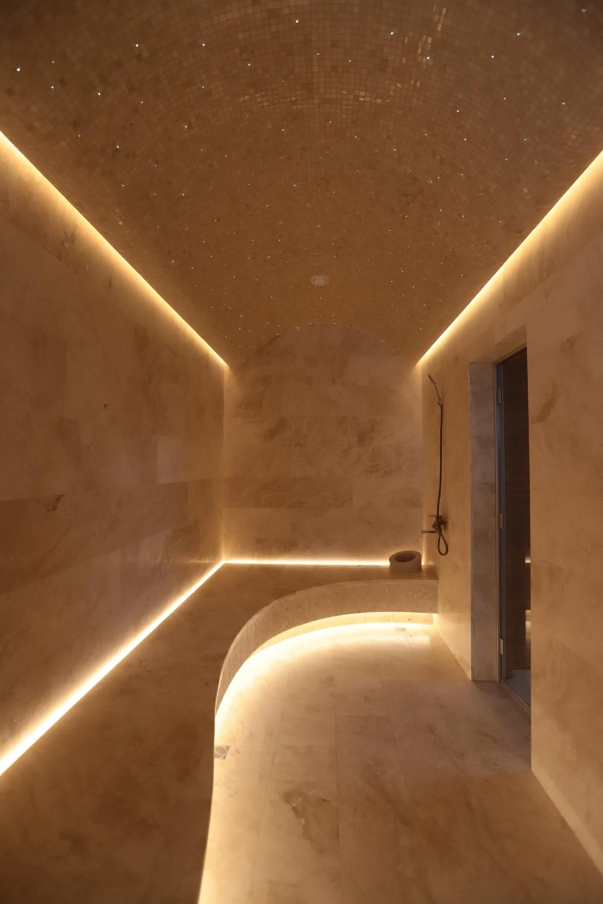 Sauna in The Veil Hotel