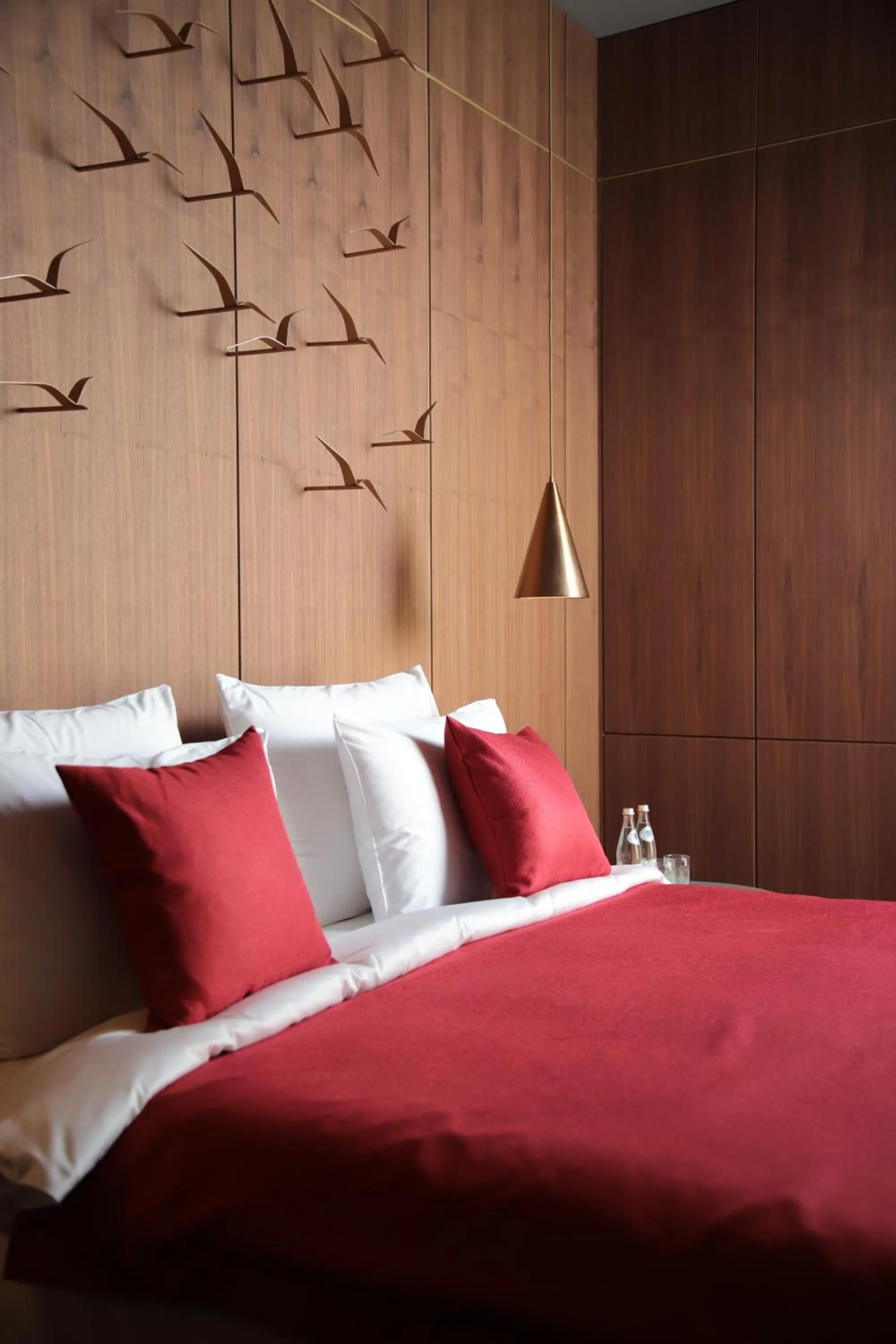 Bed in The Veil Hotel