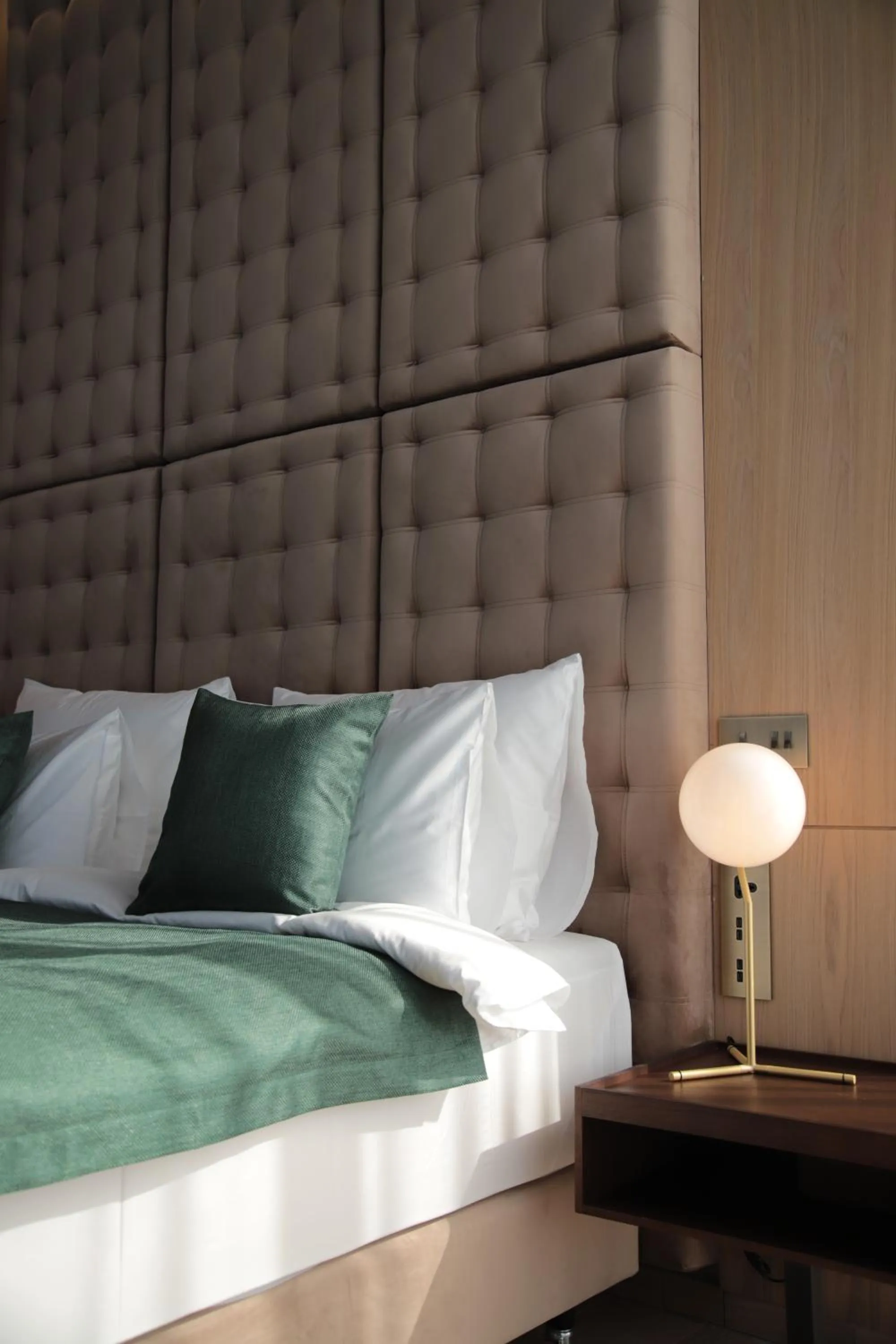 Bed in The Veil Hotel