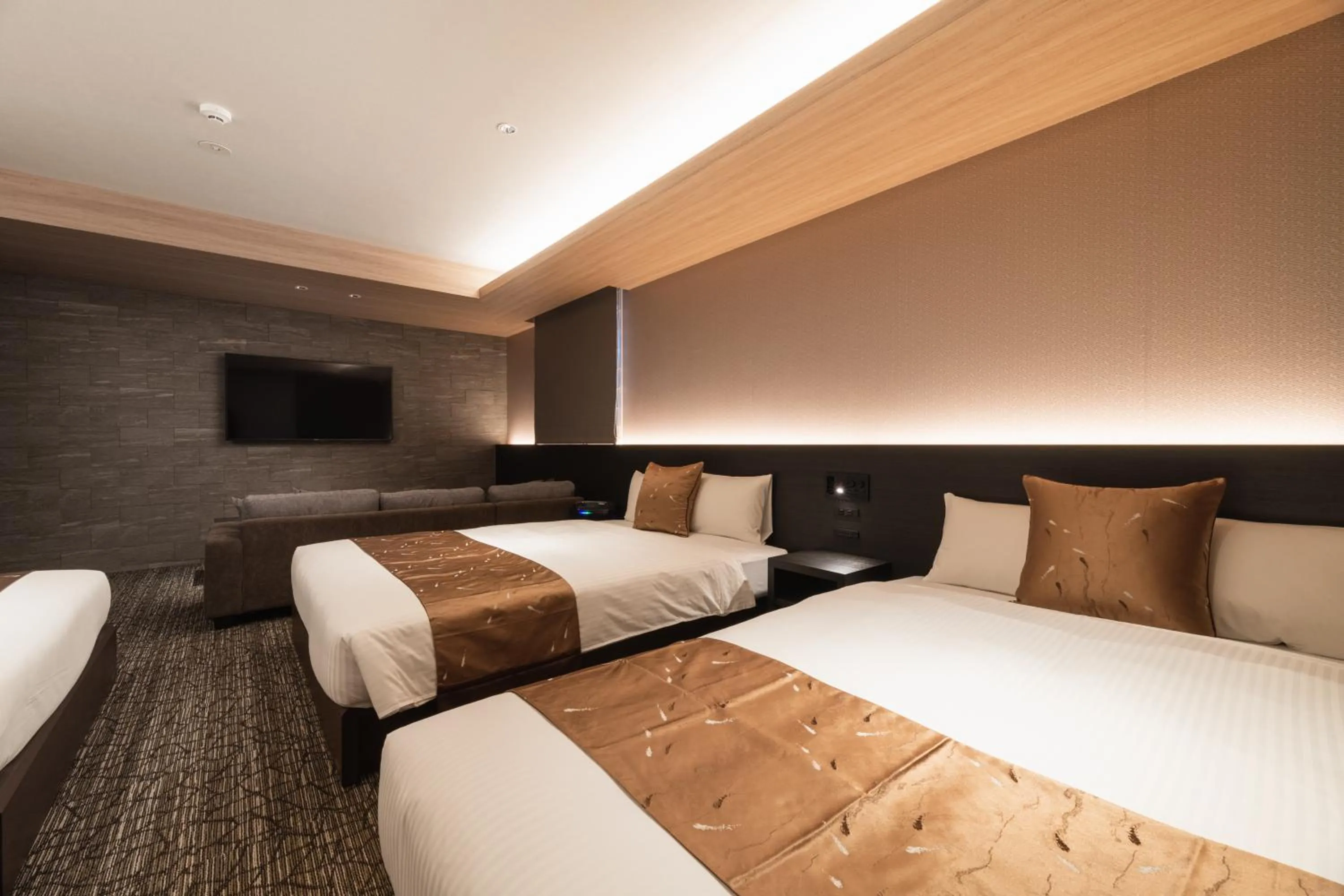 Bed in GRAND BASE Kagoshima