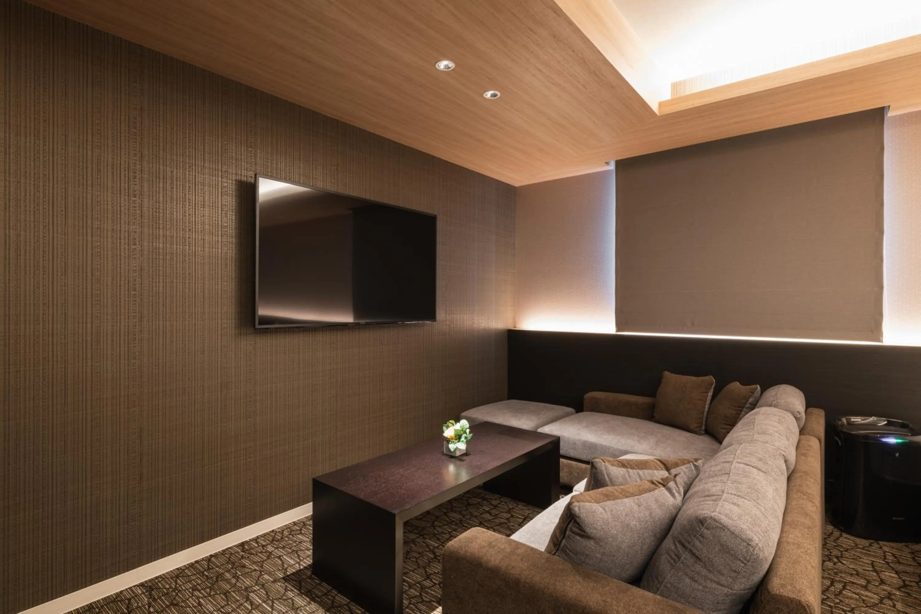 Seating area in GRAND BASE Kagoshima