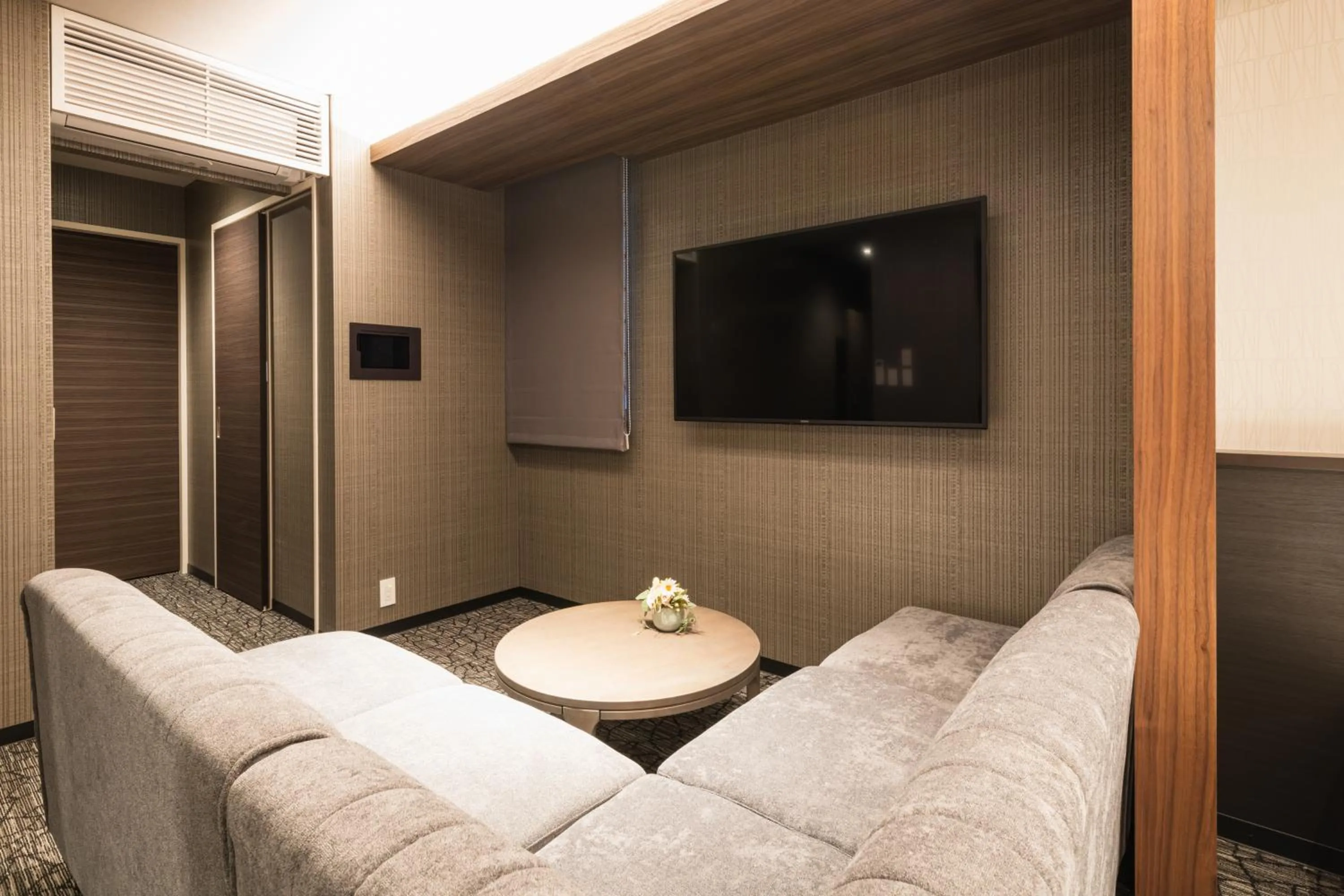 Seating area in GRAND BASE Kagoshima