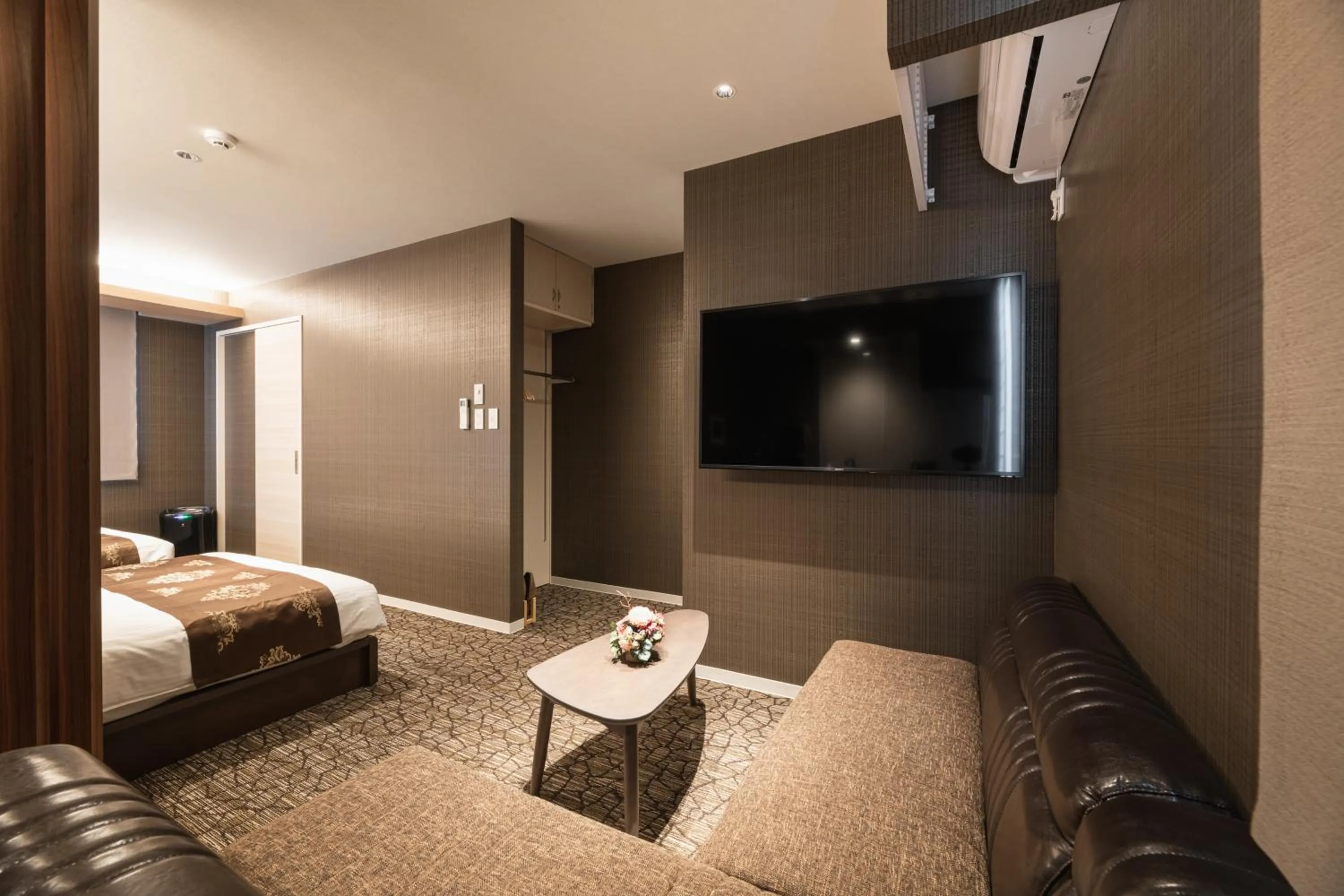 Bed in GRAND BASE Kagoshima