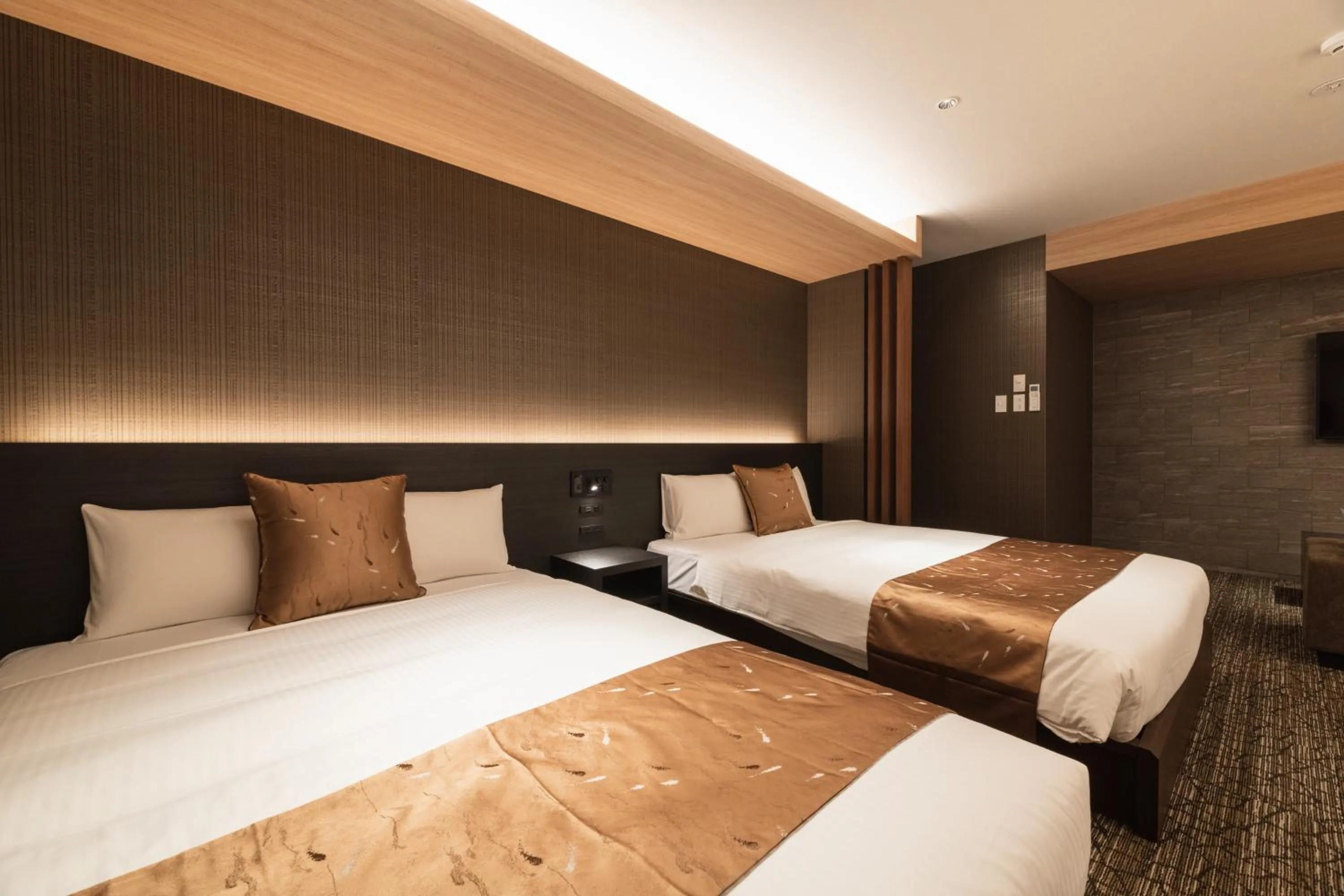 Bed in GRAND BASE Kagoshima