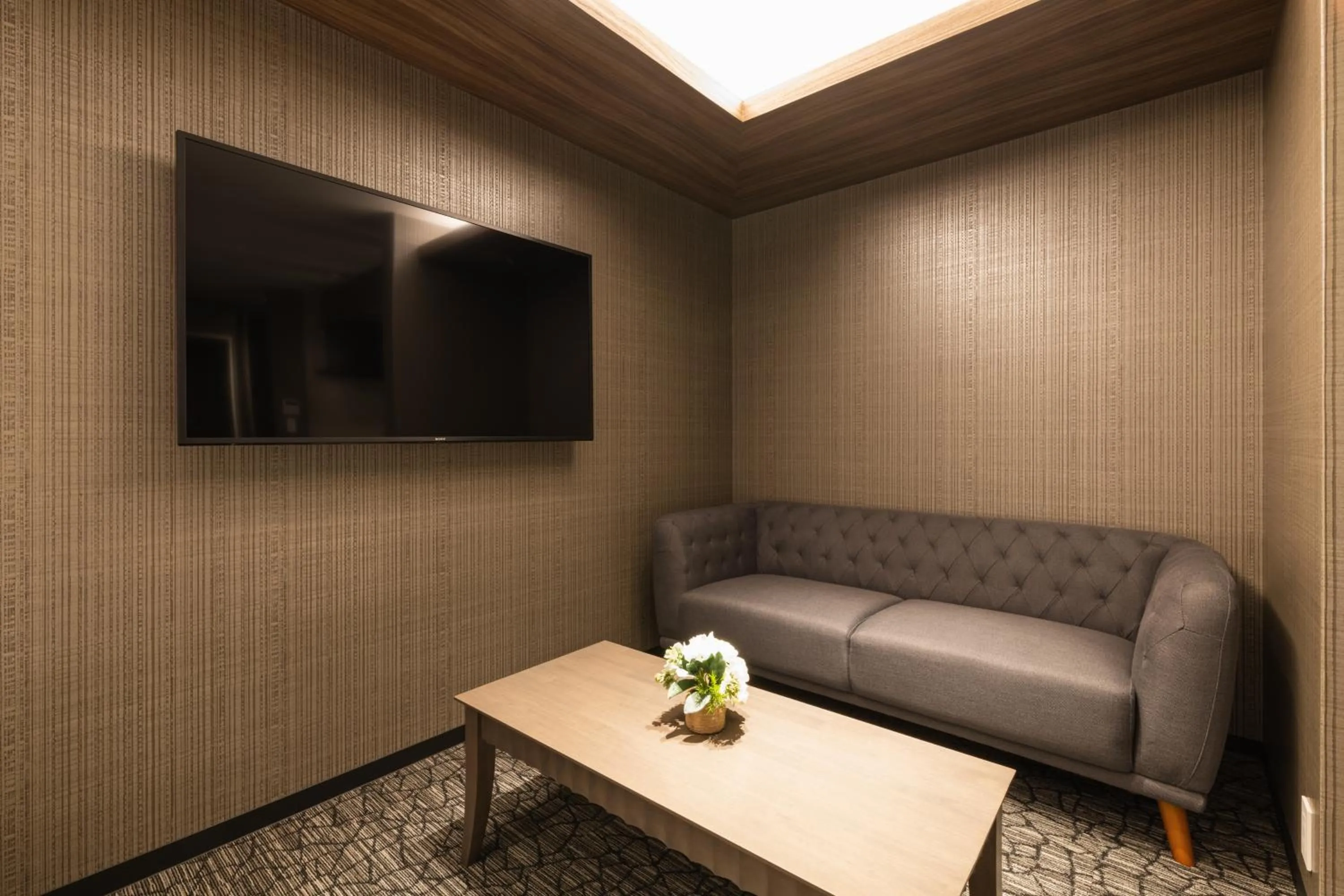 Seating area in GRAND BASE Kagoshima