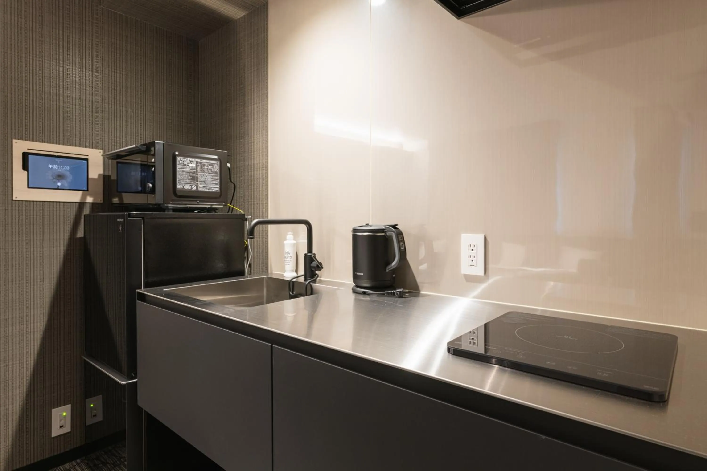 Kitchen or kitchenette in GRAND BASE Kagoshima