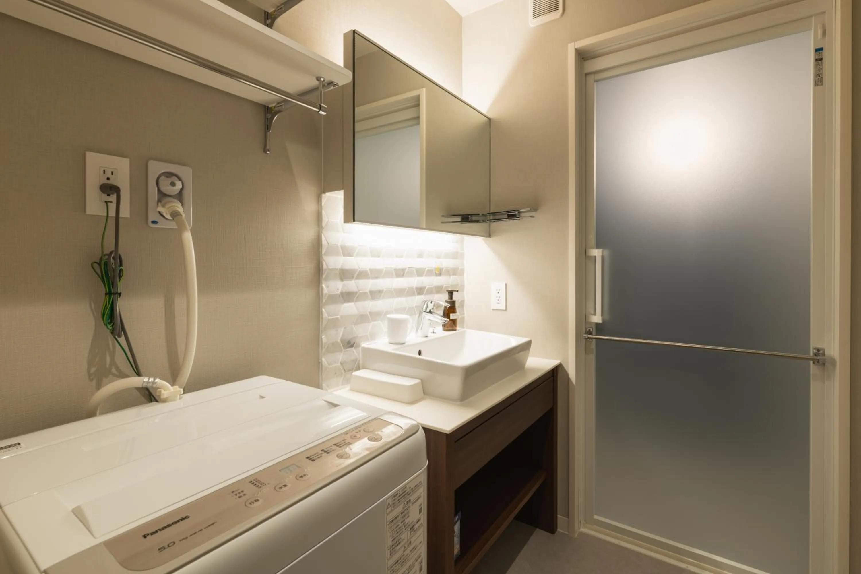 Bathroom in GRAND BASE Kagoshima Tenmonkan