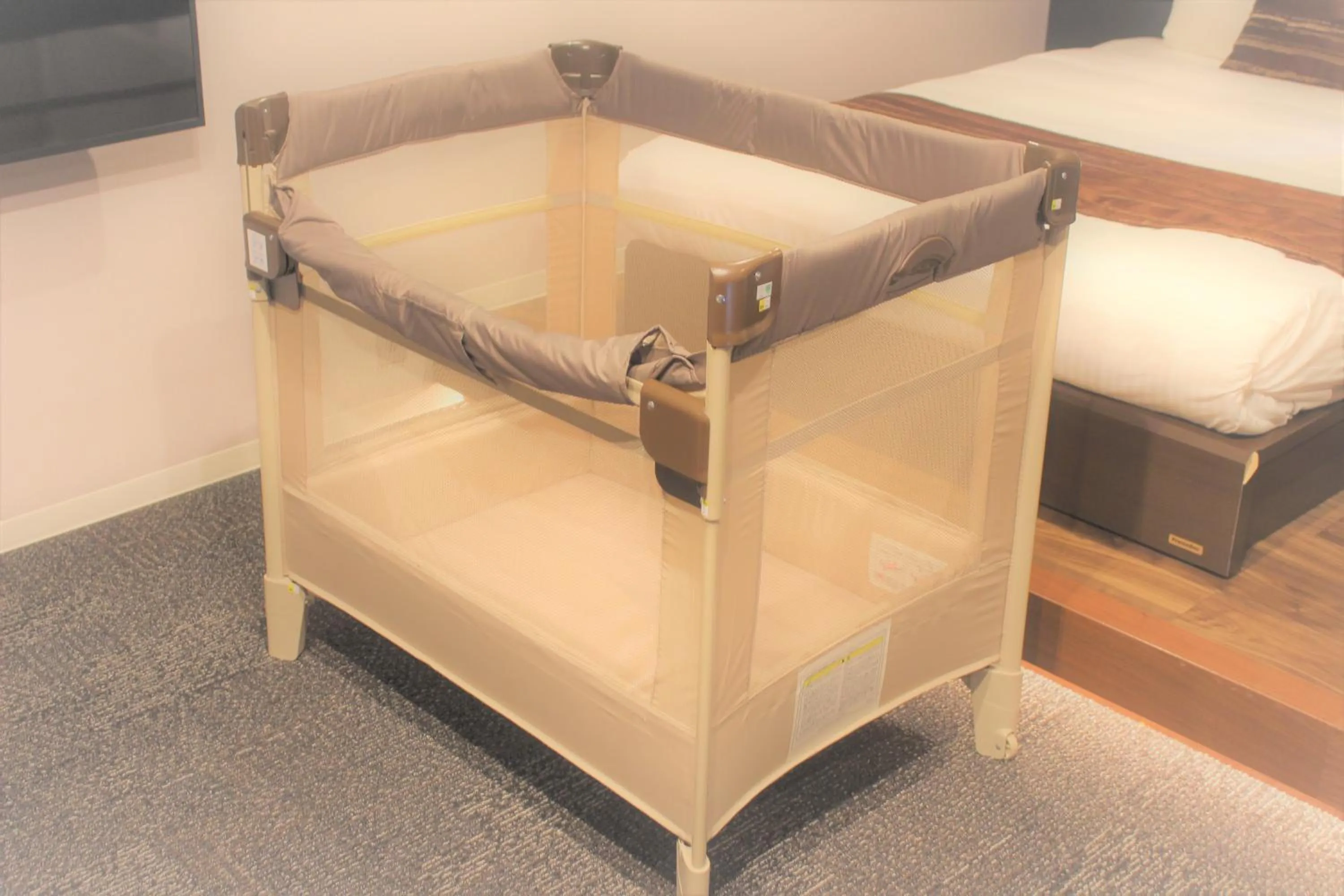 cot, Bed in GRAND BASE Kagoshima Tenmonkan