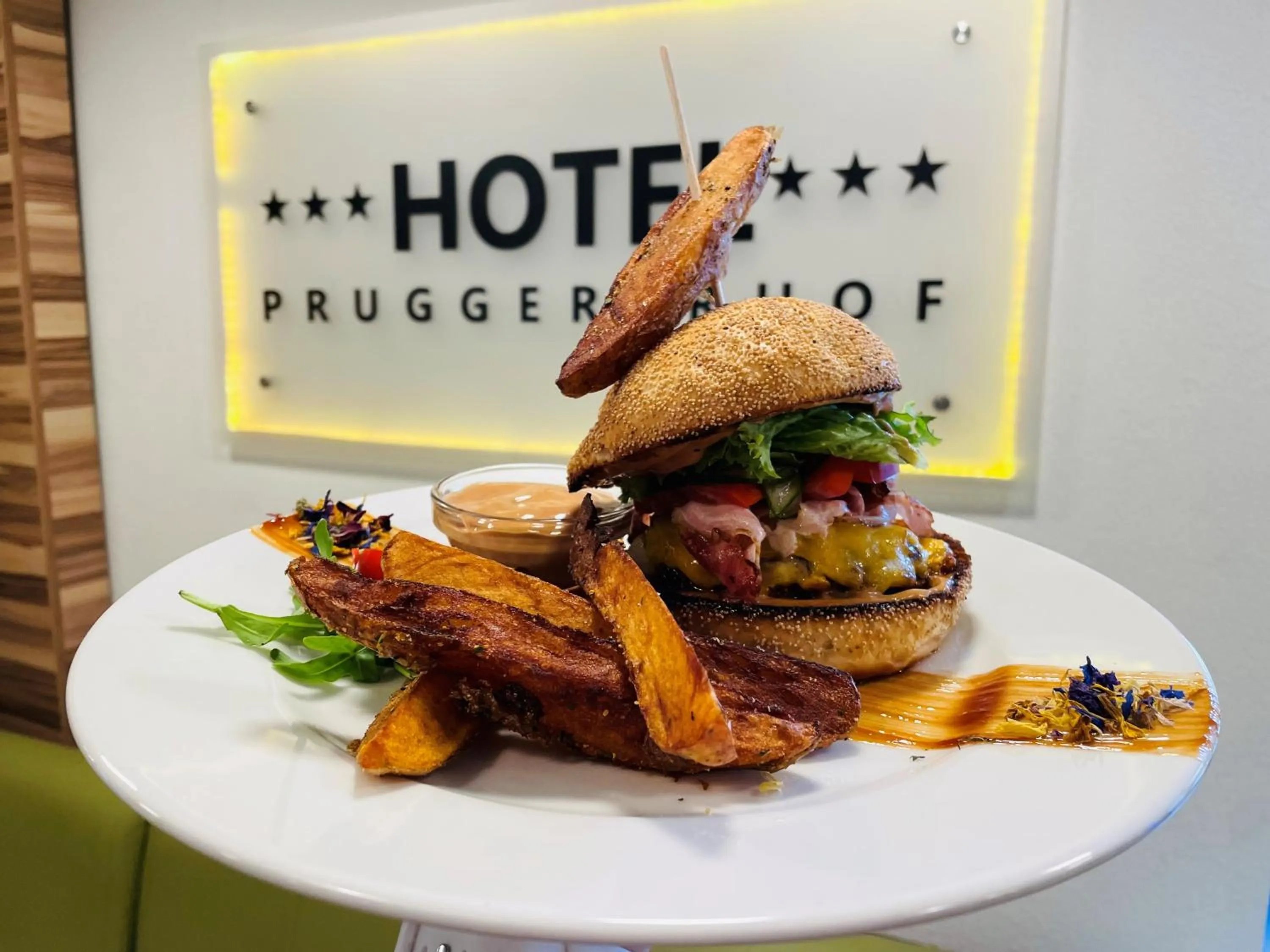 Food in Hotel Pruggererhof