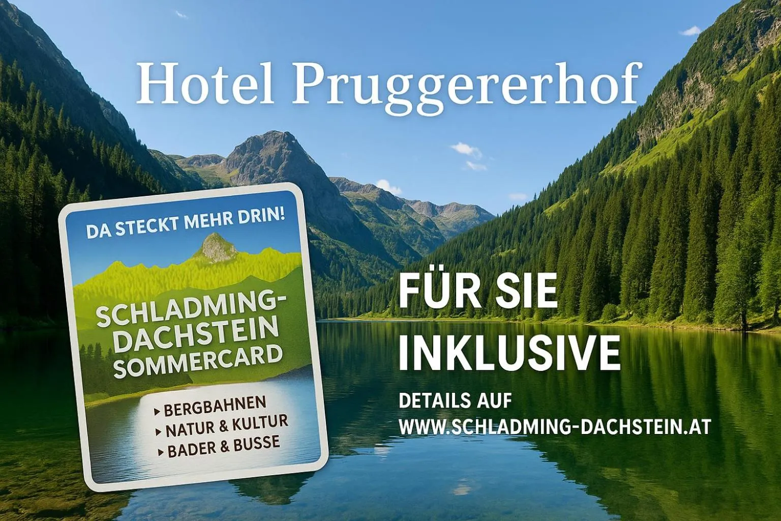 Natural landscape in Hotel Pruggererhof