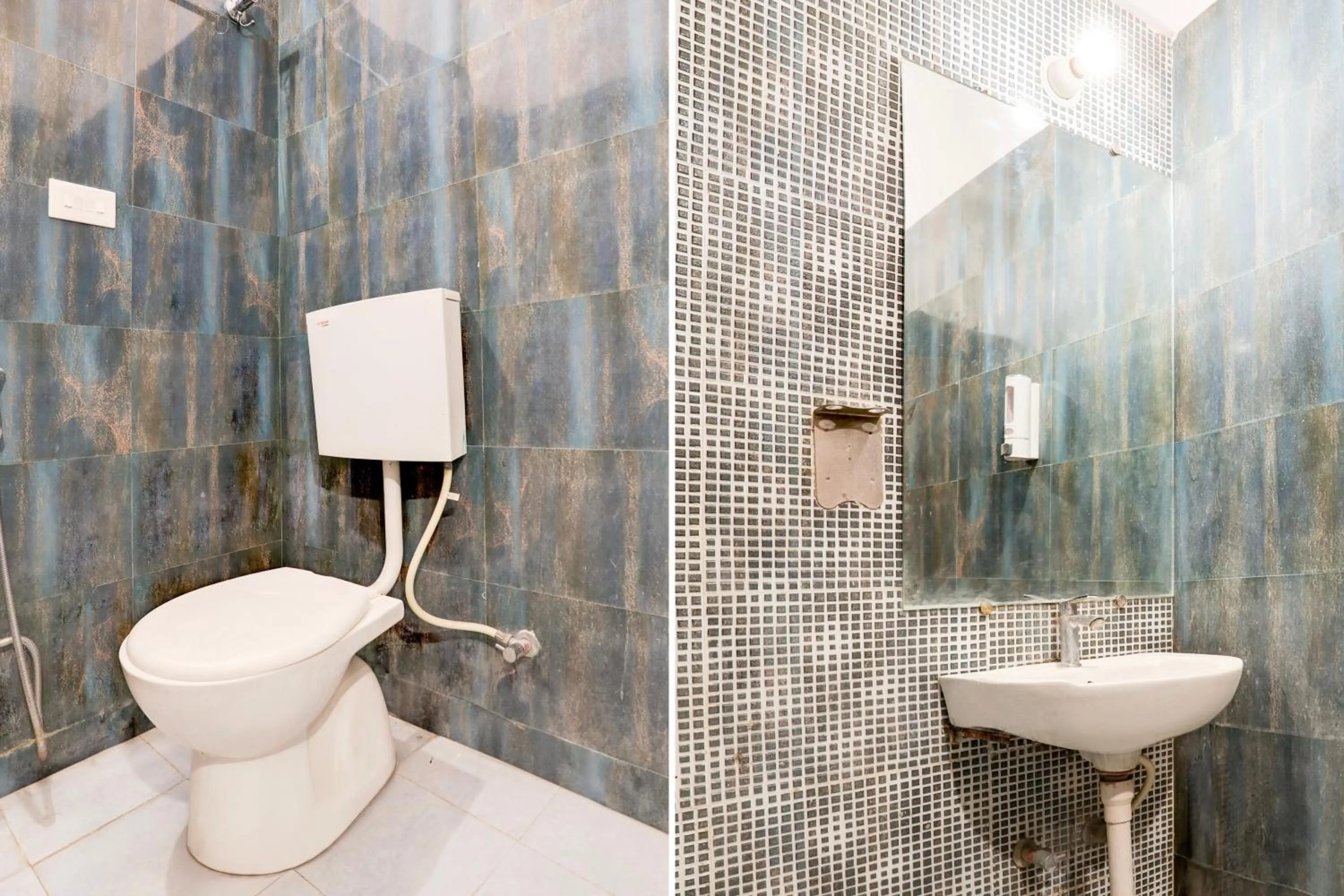 Bathroom in Super Townhouse Hyderabad Gate IIT BHU Formerly RK Heights