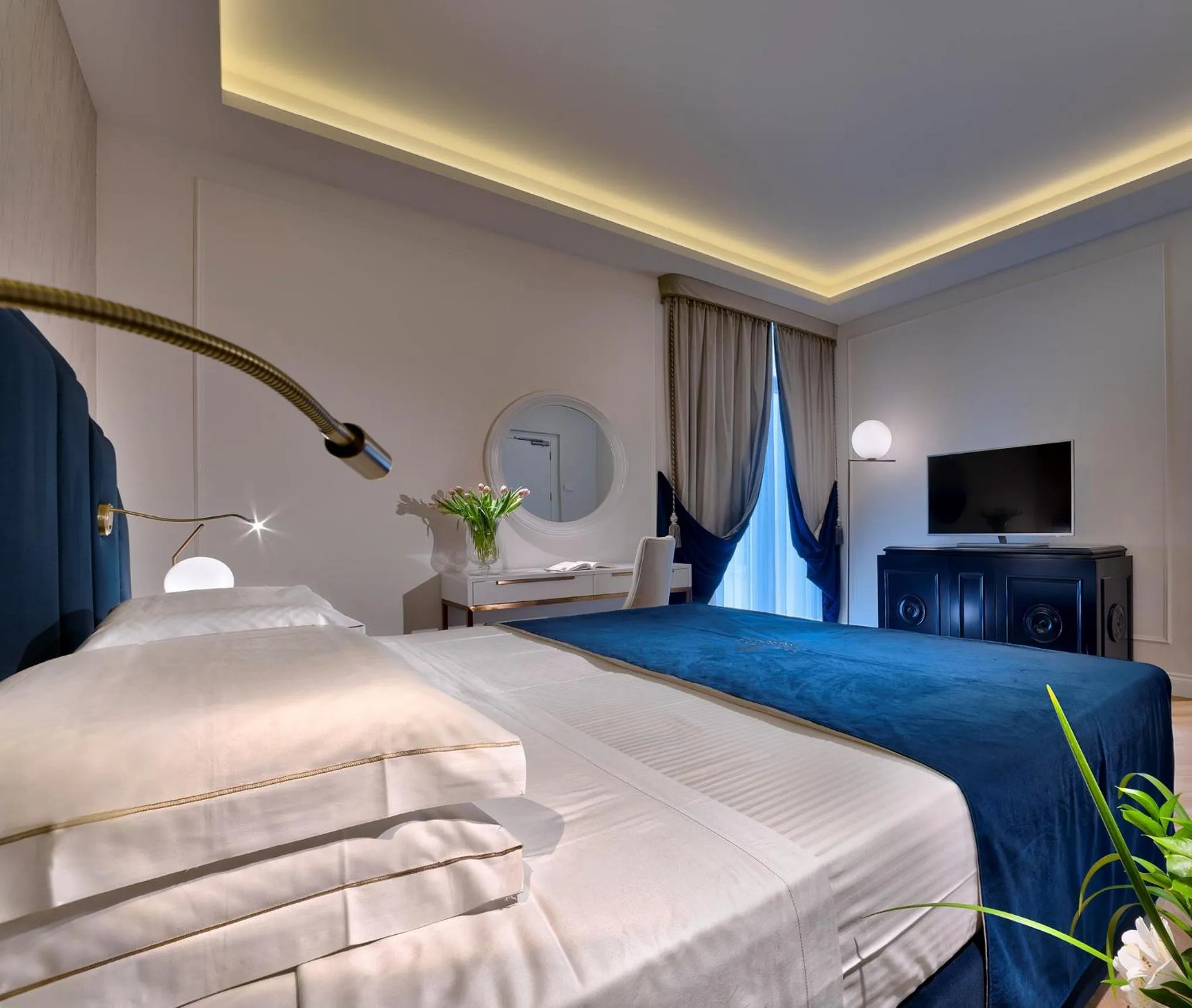 Bed in Hotel Premiere Abano