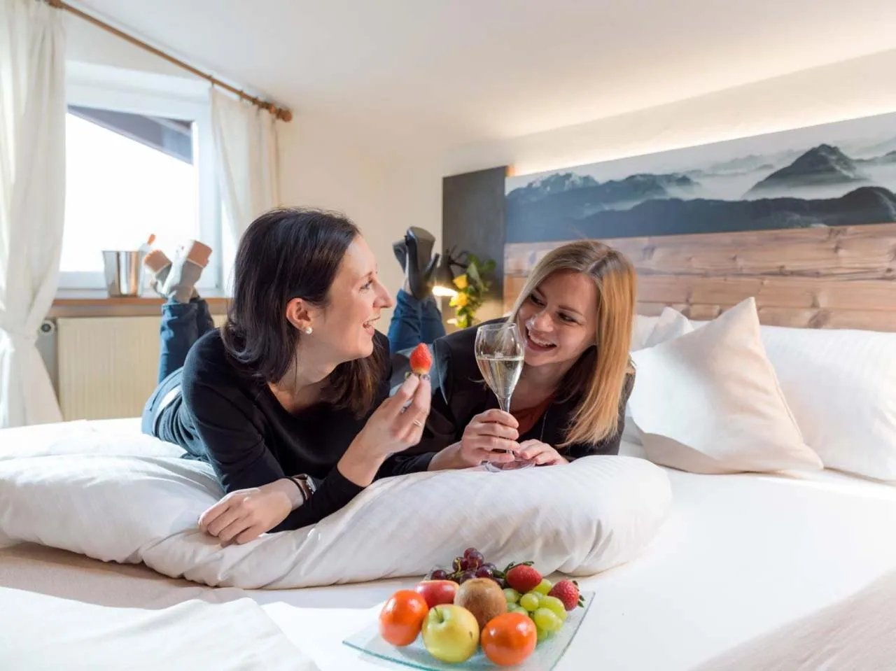 Bed in Das Johannesbad - DAS MEDICAL SPA & VITAL REFUGIUM