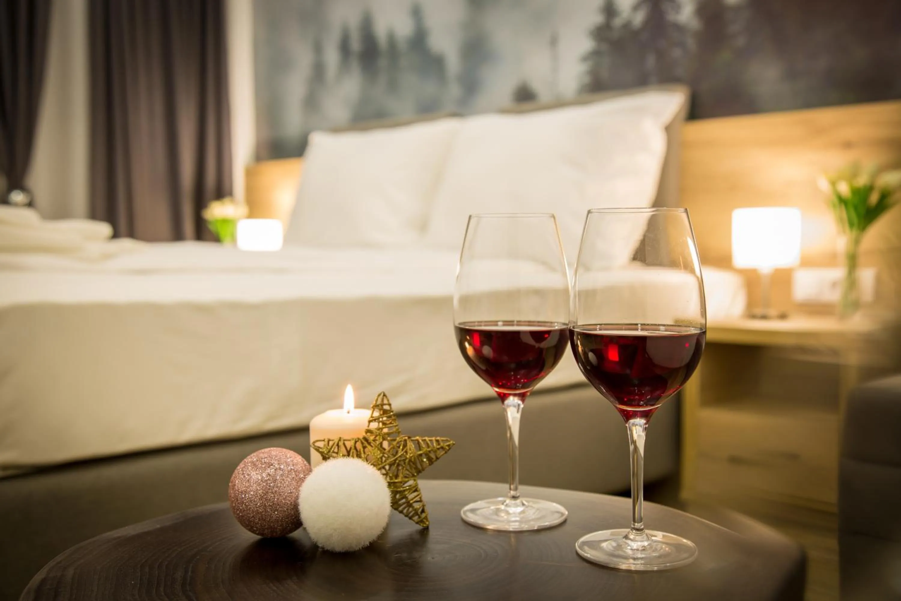 Bed in SREBRNA PLANINA Spa & Resort