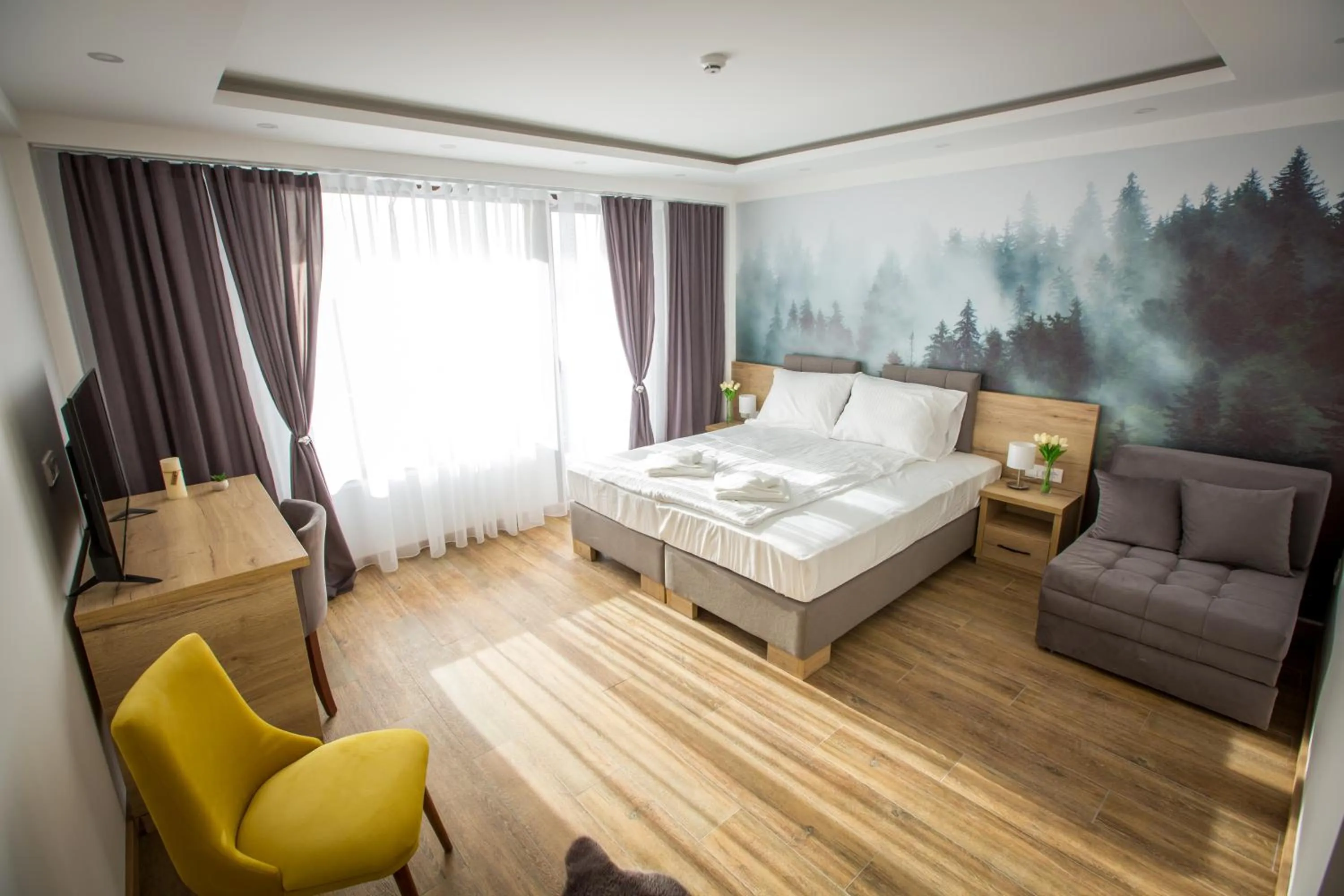 Bed in SREBRNA PLANINA Spa & Resort