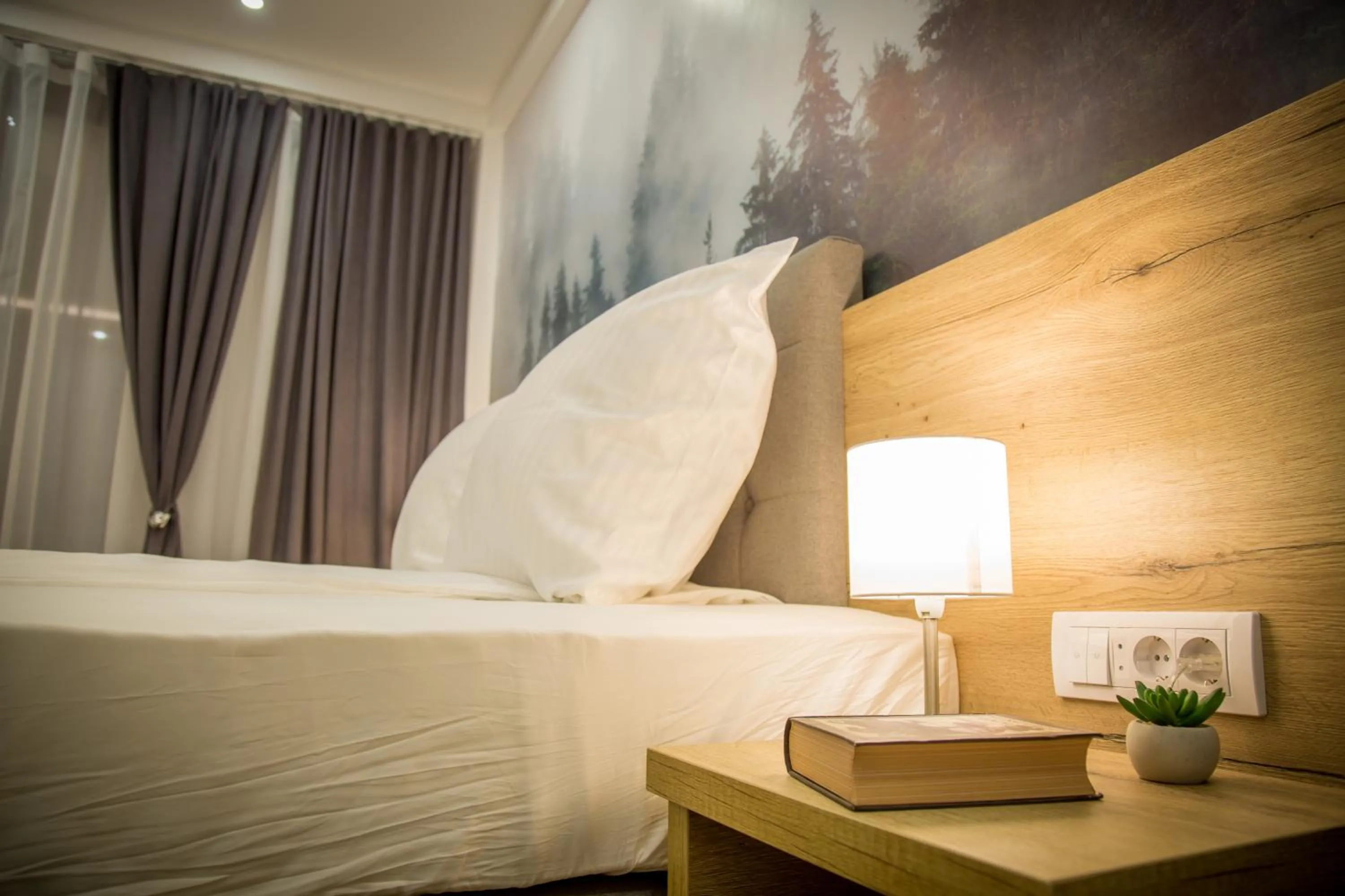 Bed in SREBRNA PLANINA Spa & Resort