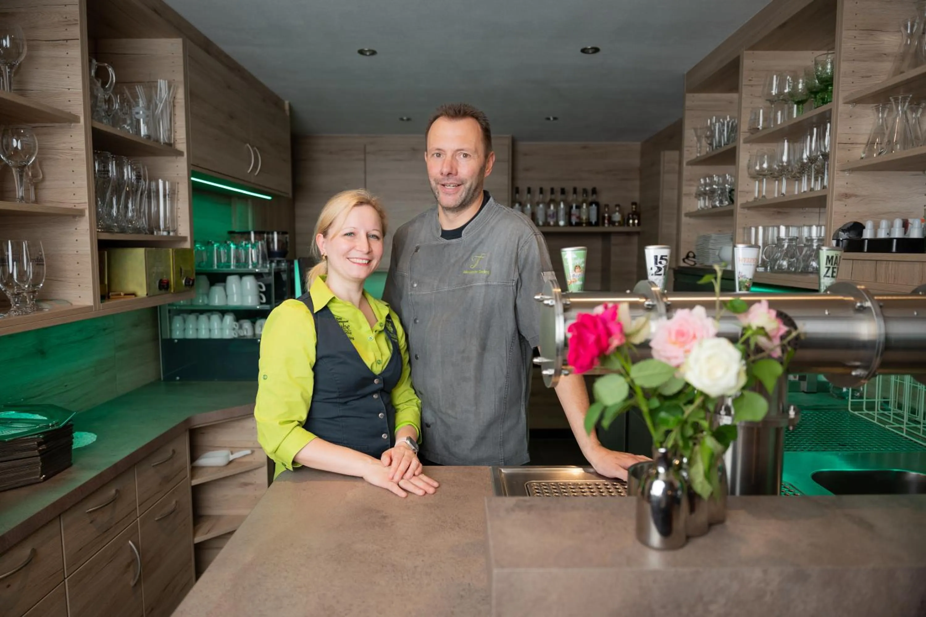 Staff in Hotel - Restaurant Traube