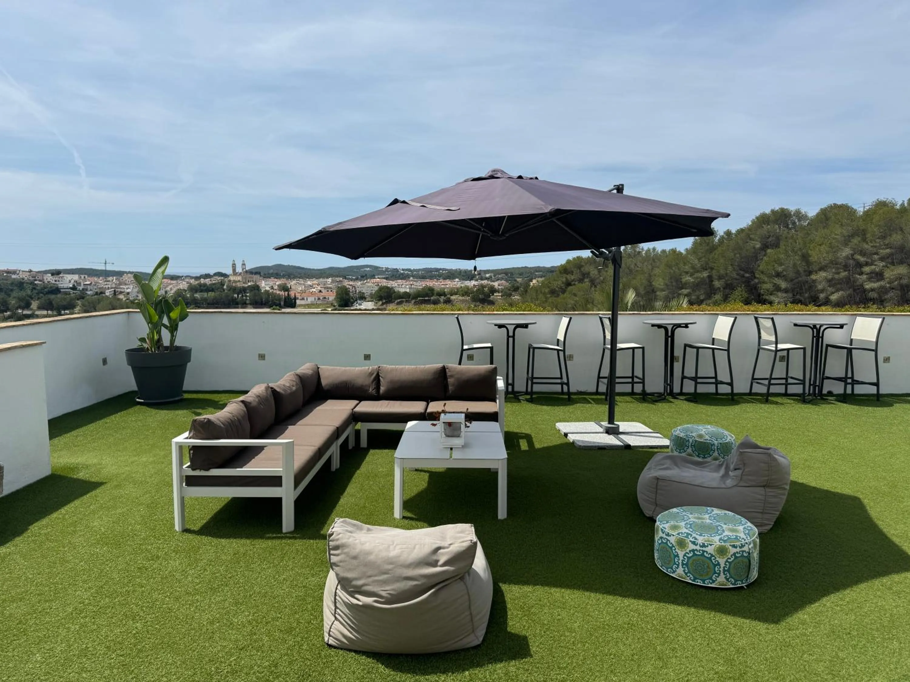 Patio in Villa Masia Capdet