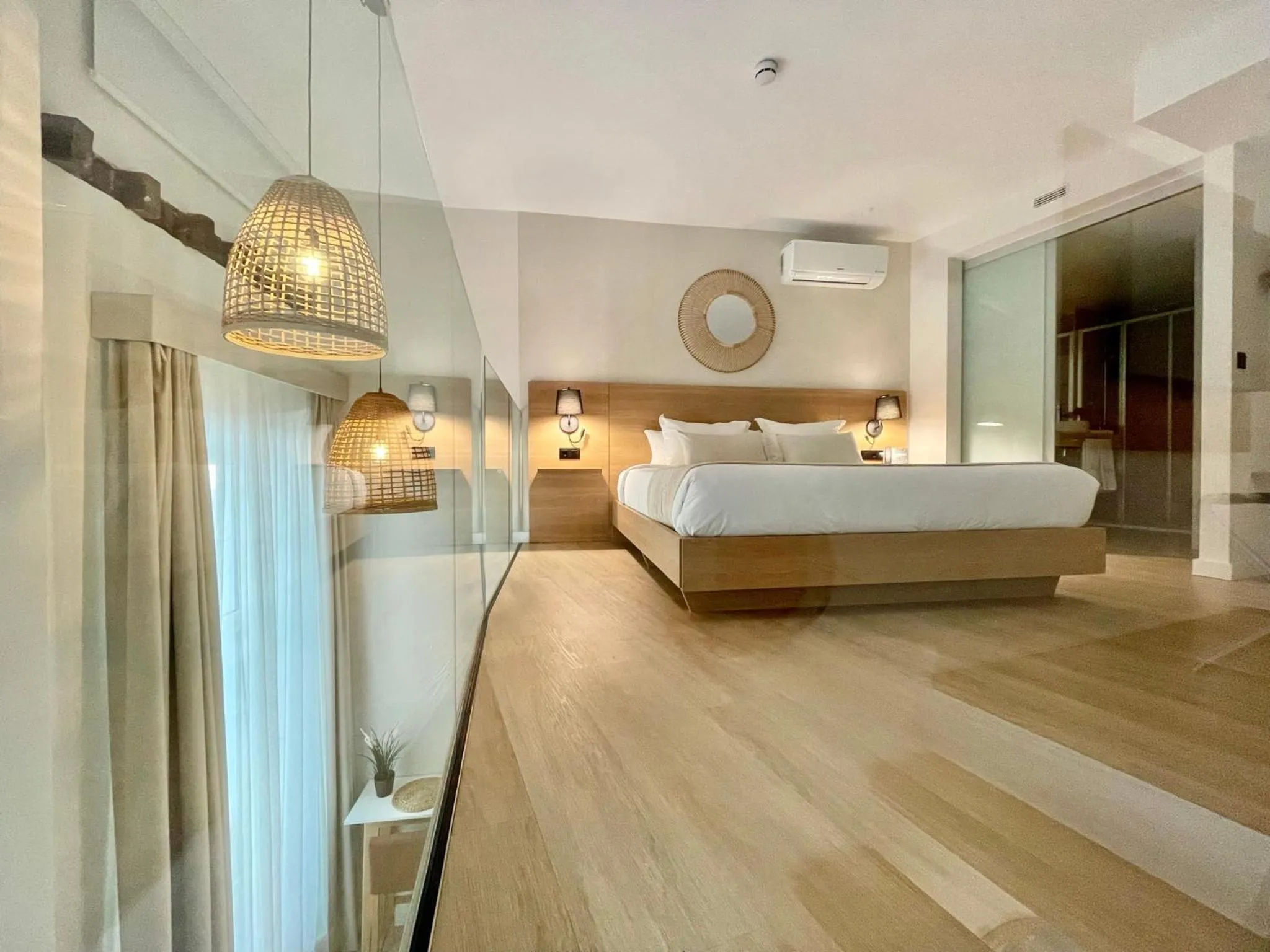 Bedroom, Bed in Hotel Emblemático Hi Suites