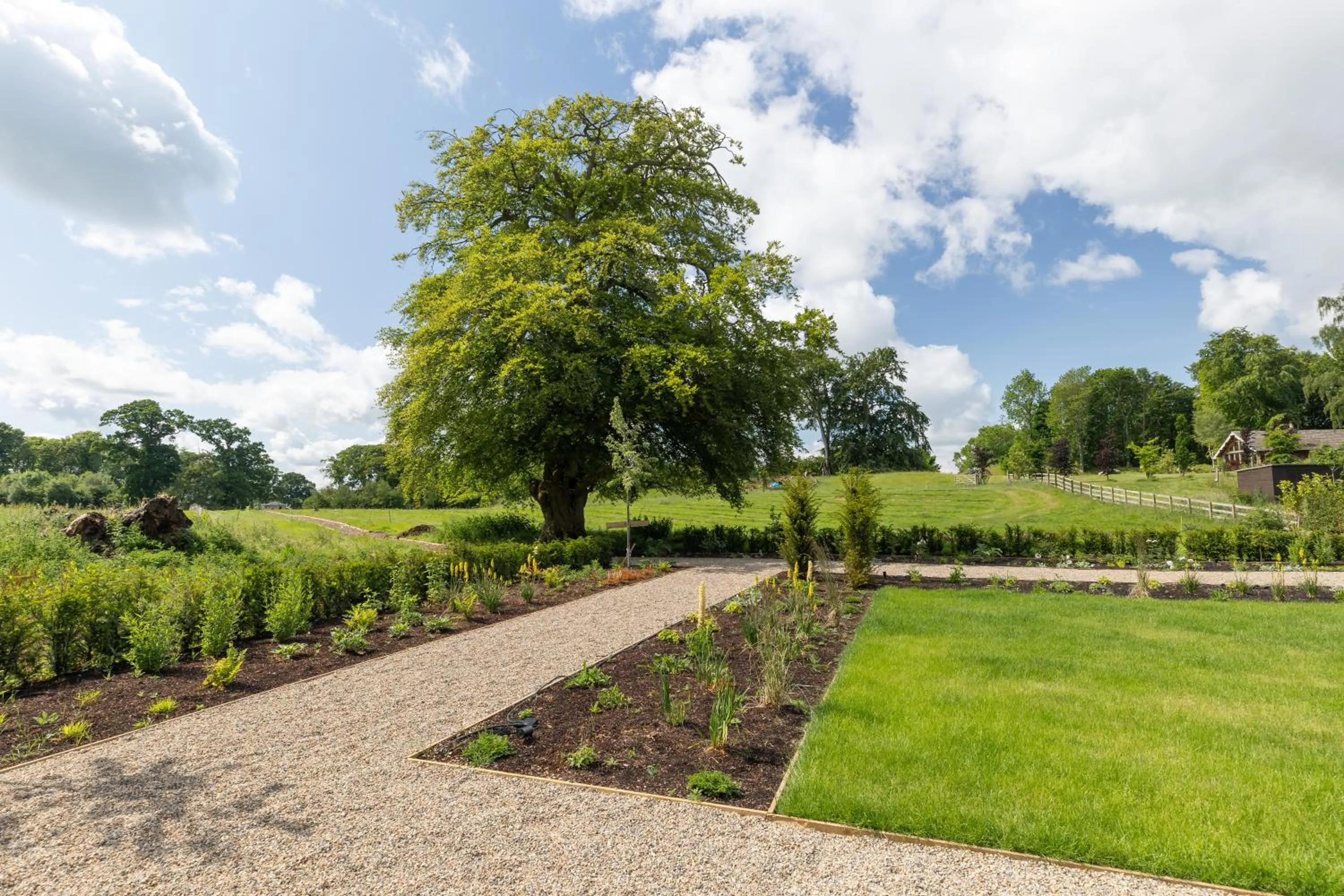 Garden in The Tempus at Charlton Hall Estate