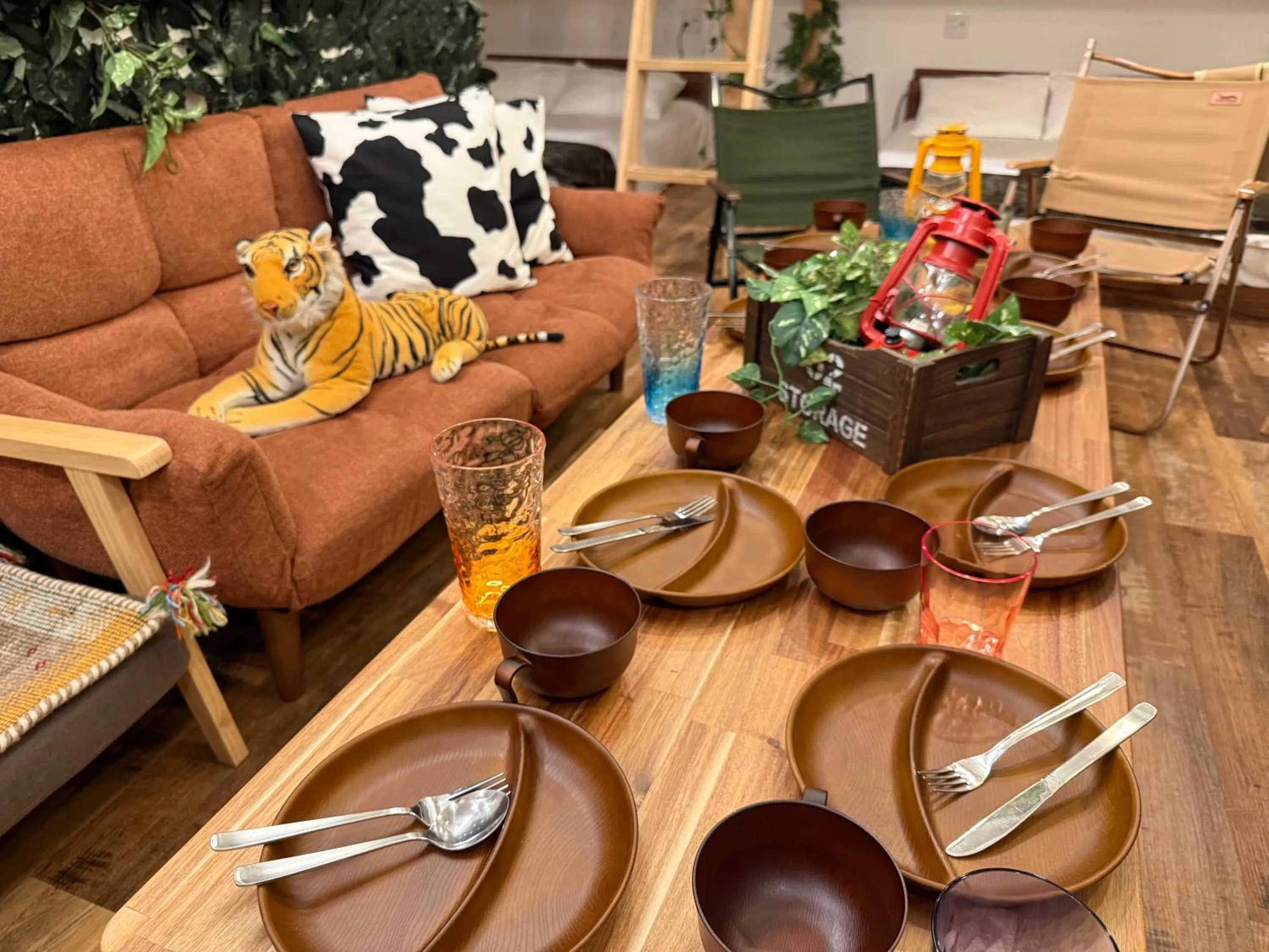 Dining area in Eternity APARTMENT HOTEL SHINAGAWA