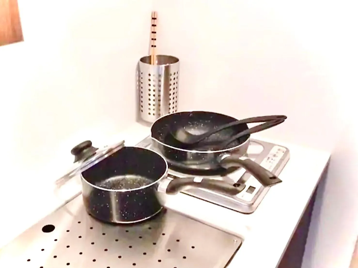 Kitchen or kitchenette in Eternity APARTMENT HOTEL SHINAGAWA