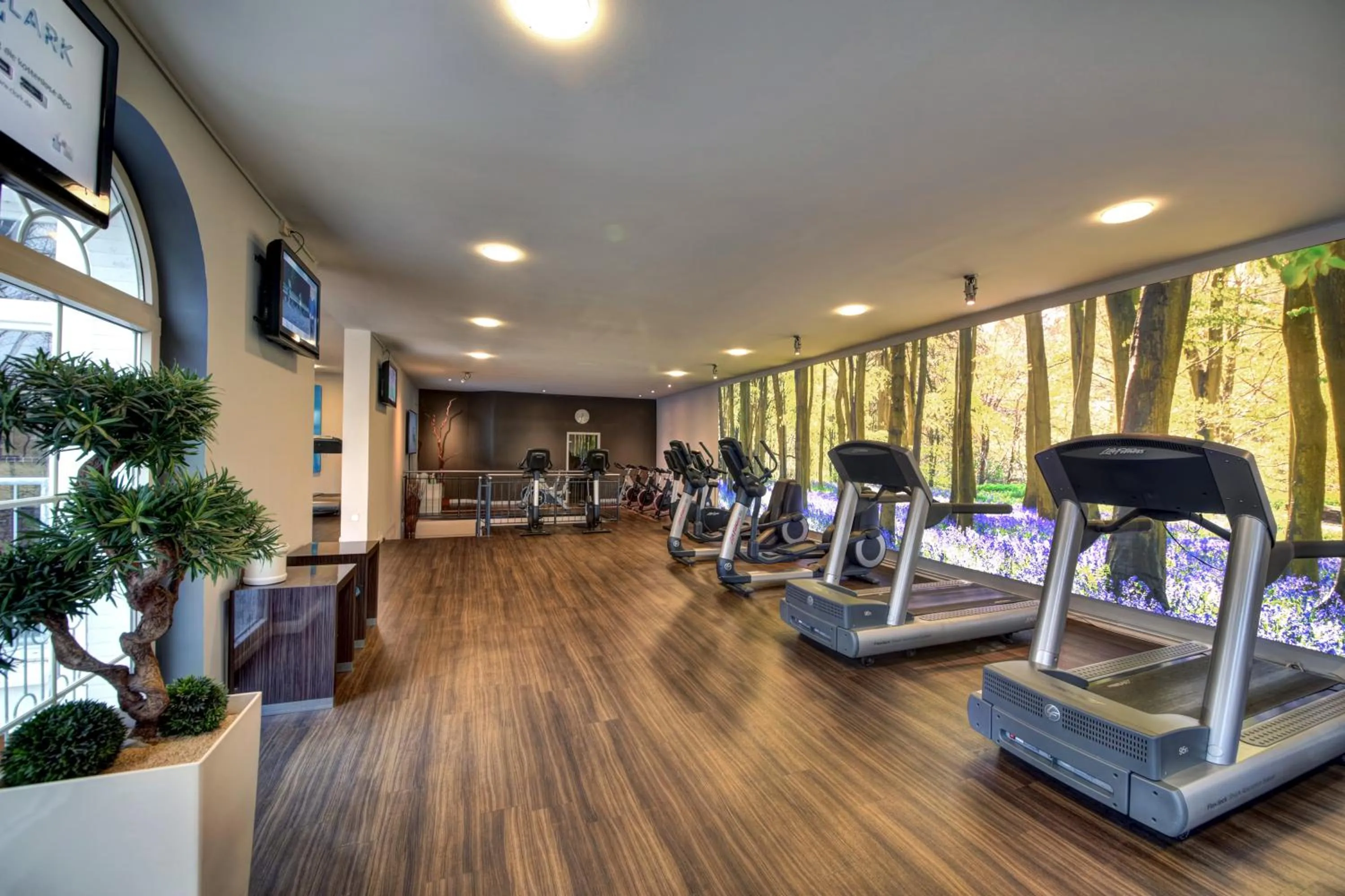 Fitness centre/facilities in Sporthotel Racket Inn