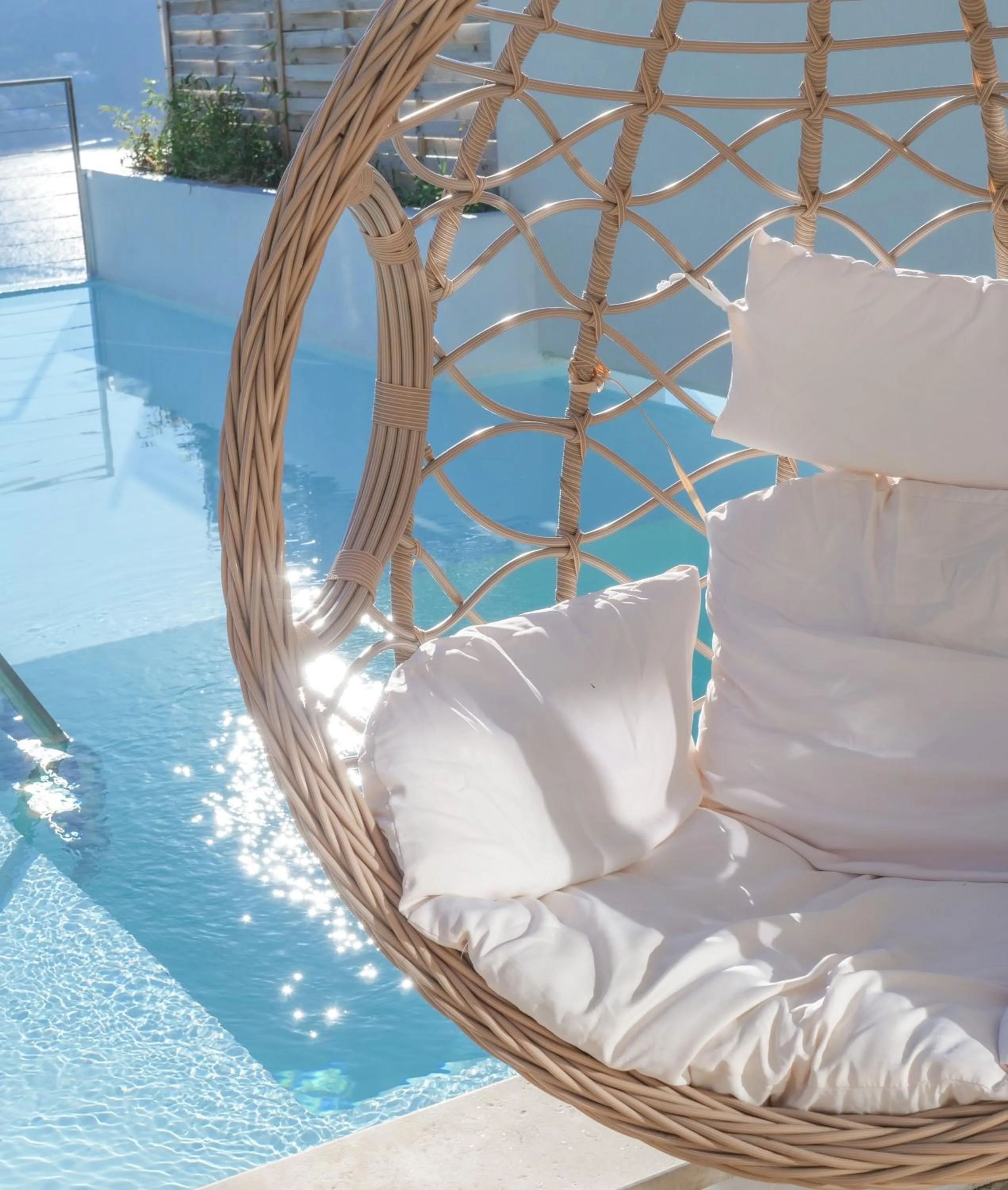 Swimming pool in Zeus Throne Suites