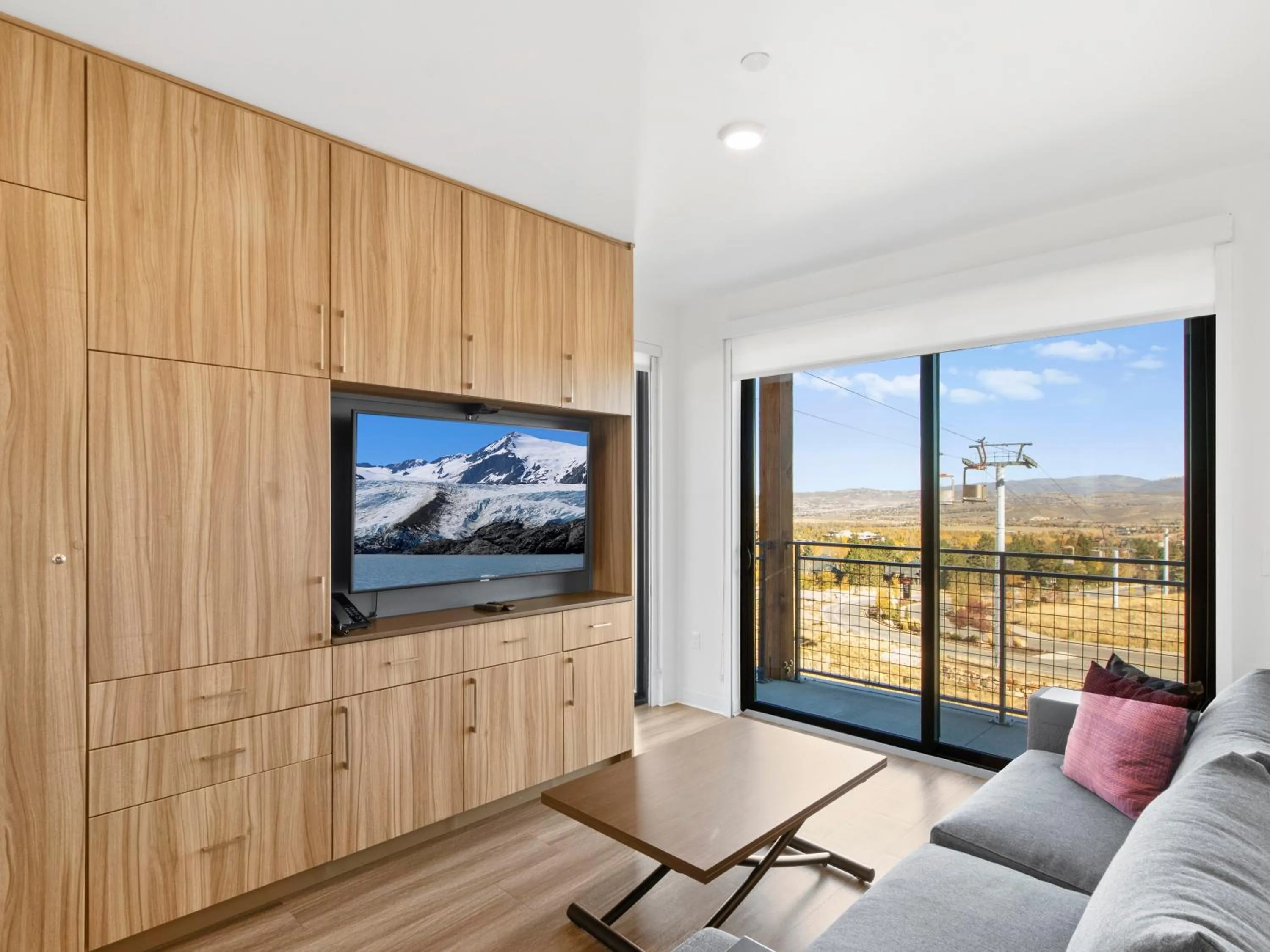 Living room in Canyon Haus