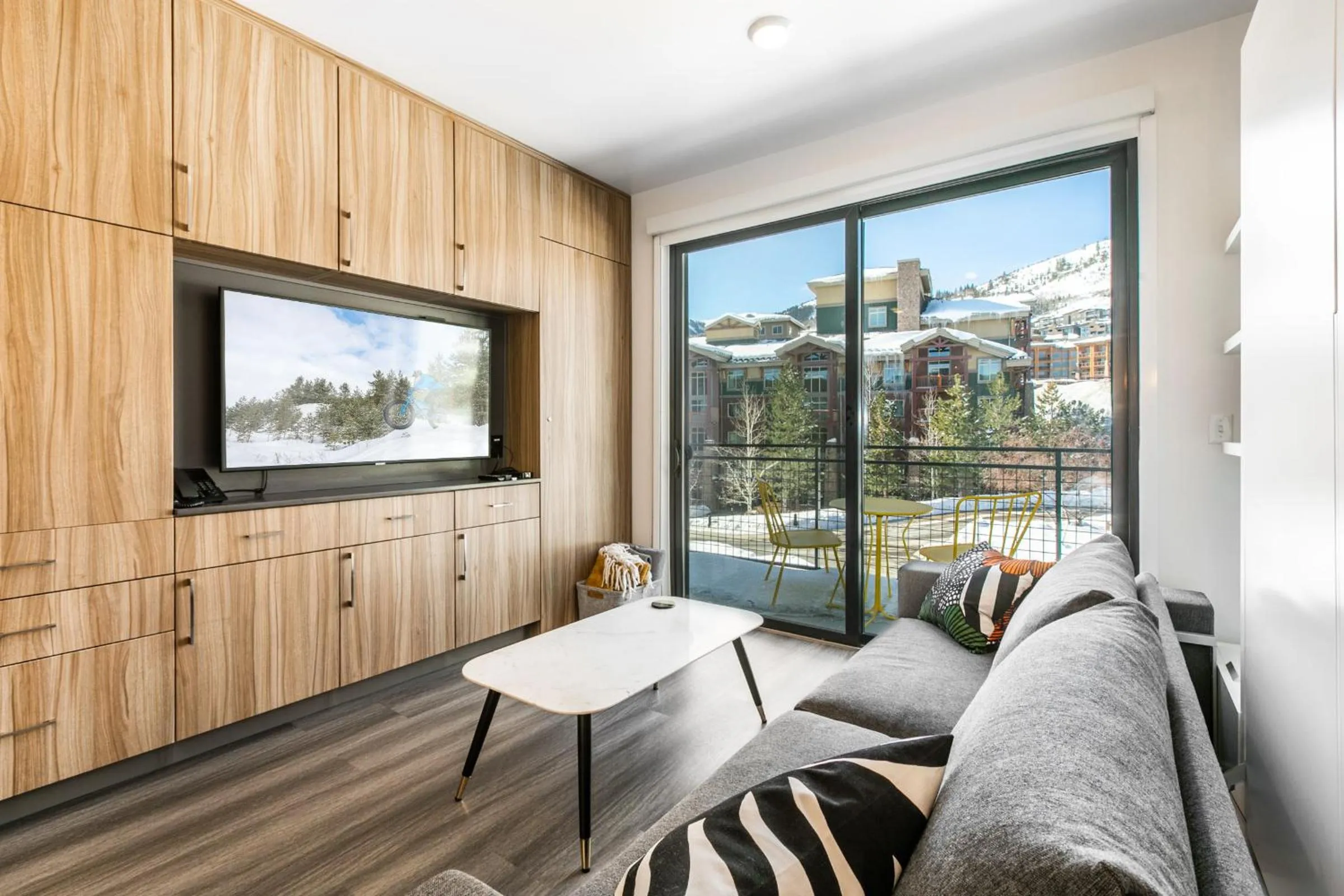 Living room in Canyon Haus