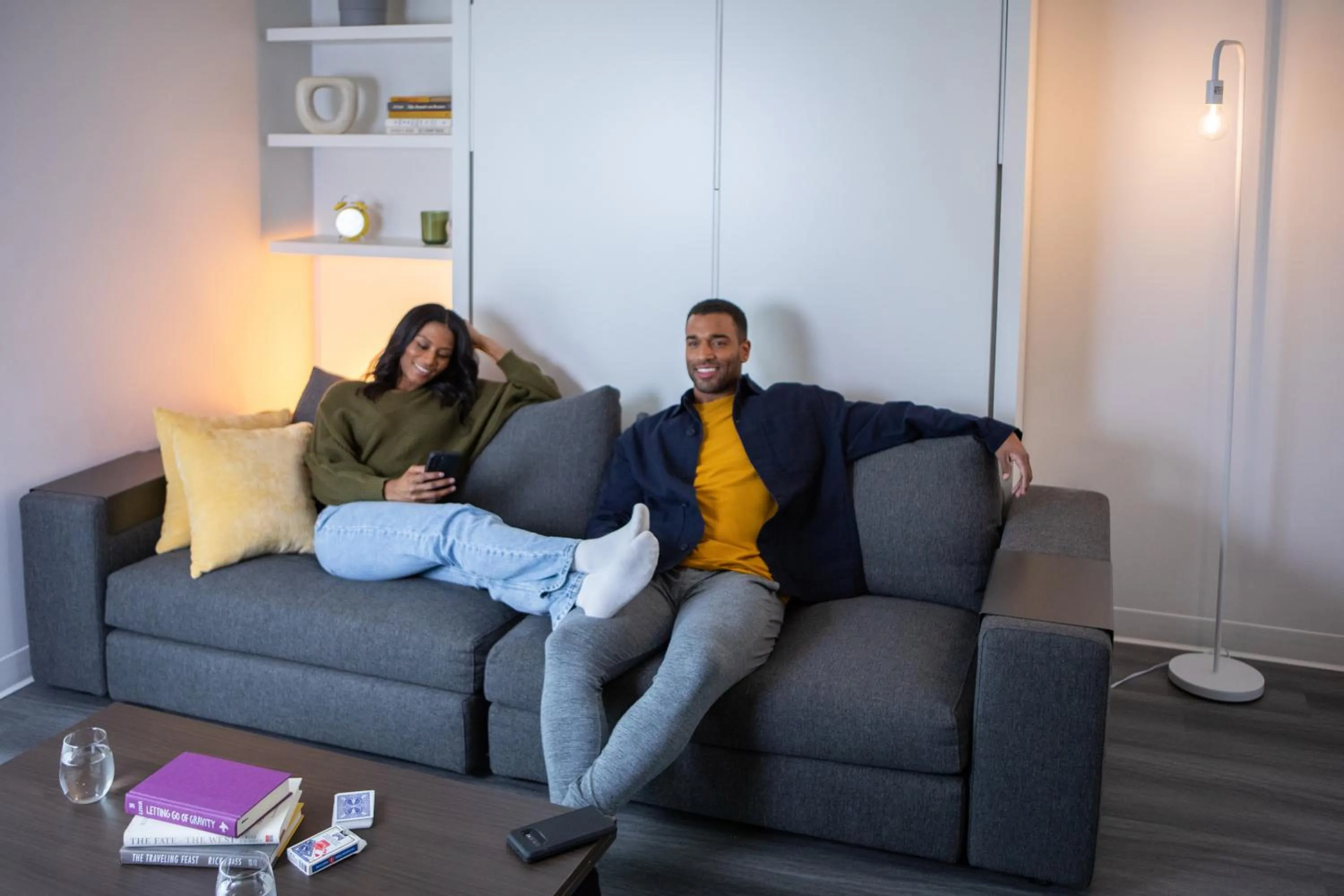 Seating area in YOTELPAD Park City