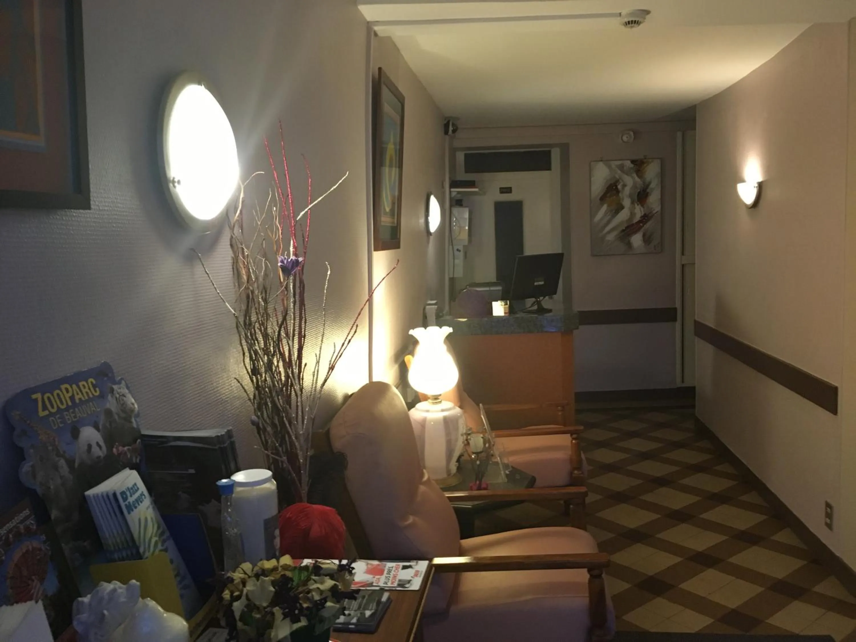 Lobby or reception in Hôtel Thermidor