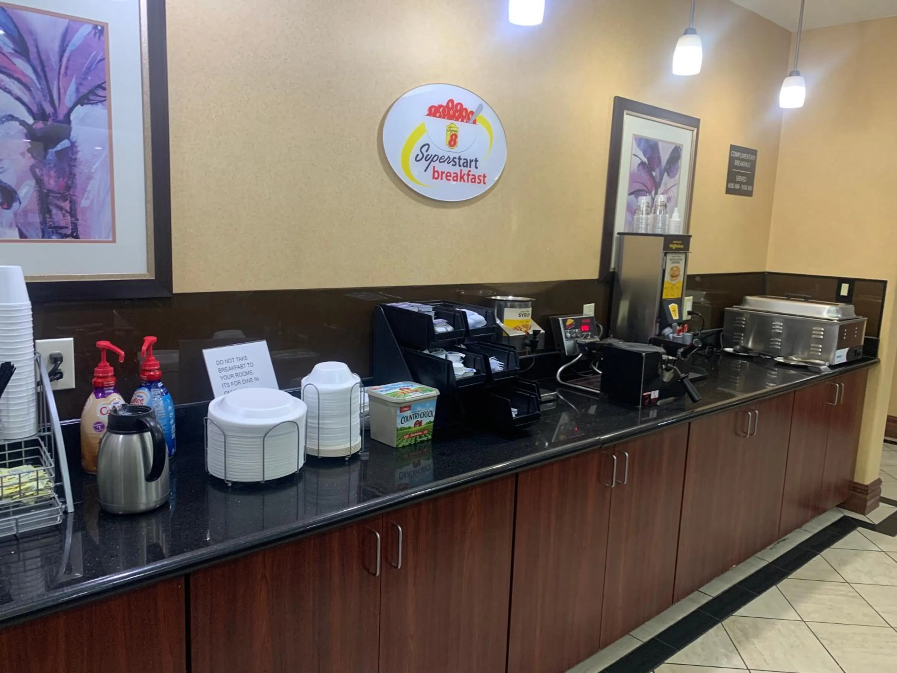 Breakfast in Super 8 by Wyndham Odessa TX