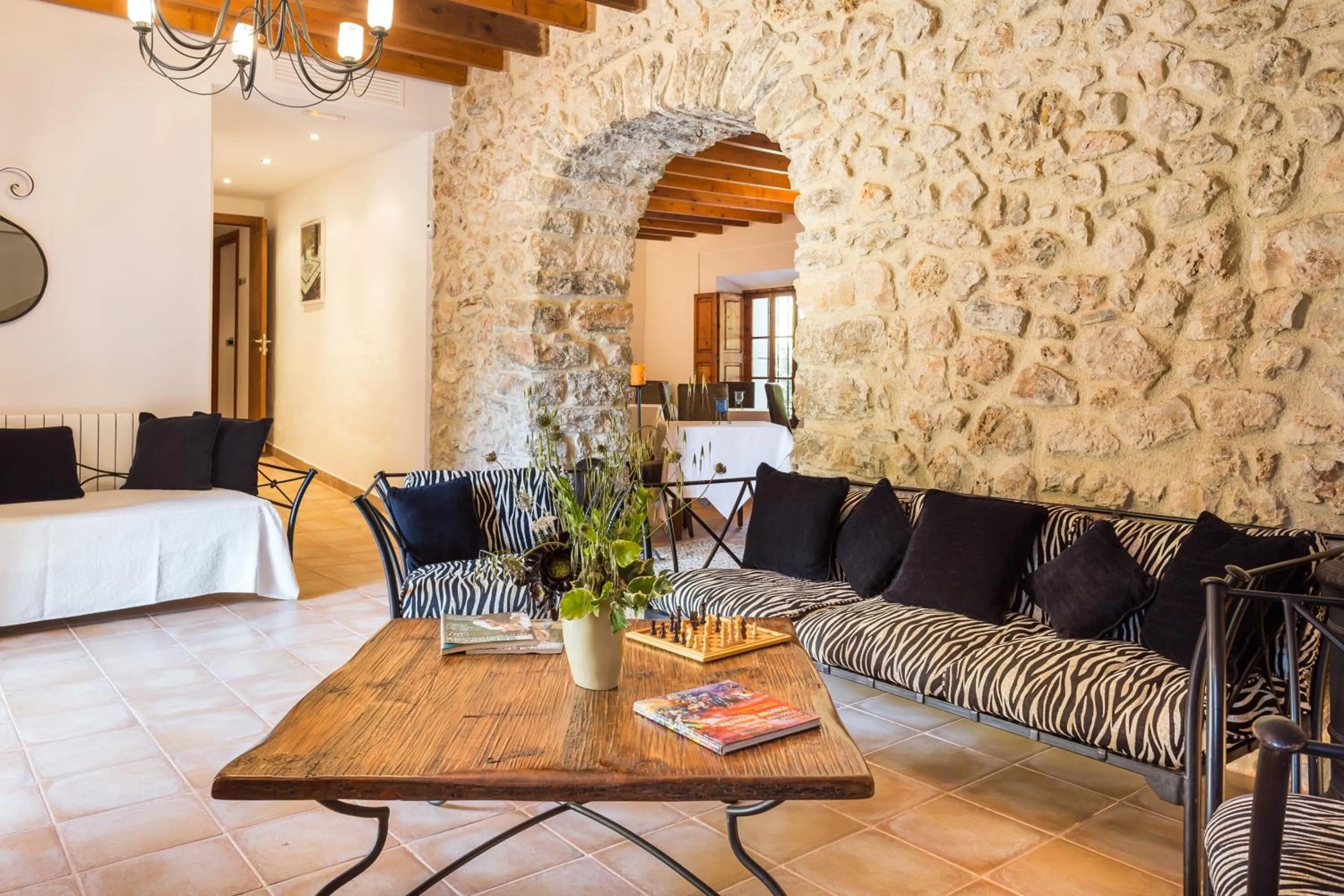 Lobby or reception in Finca Son Ametler