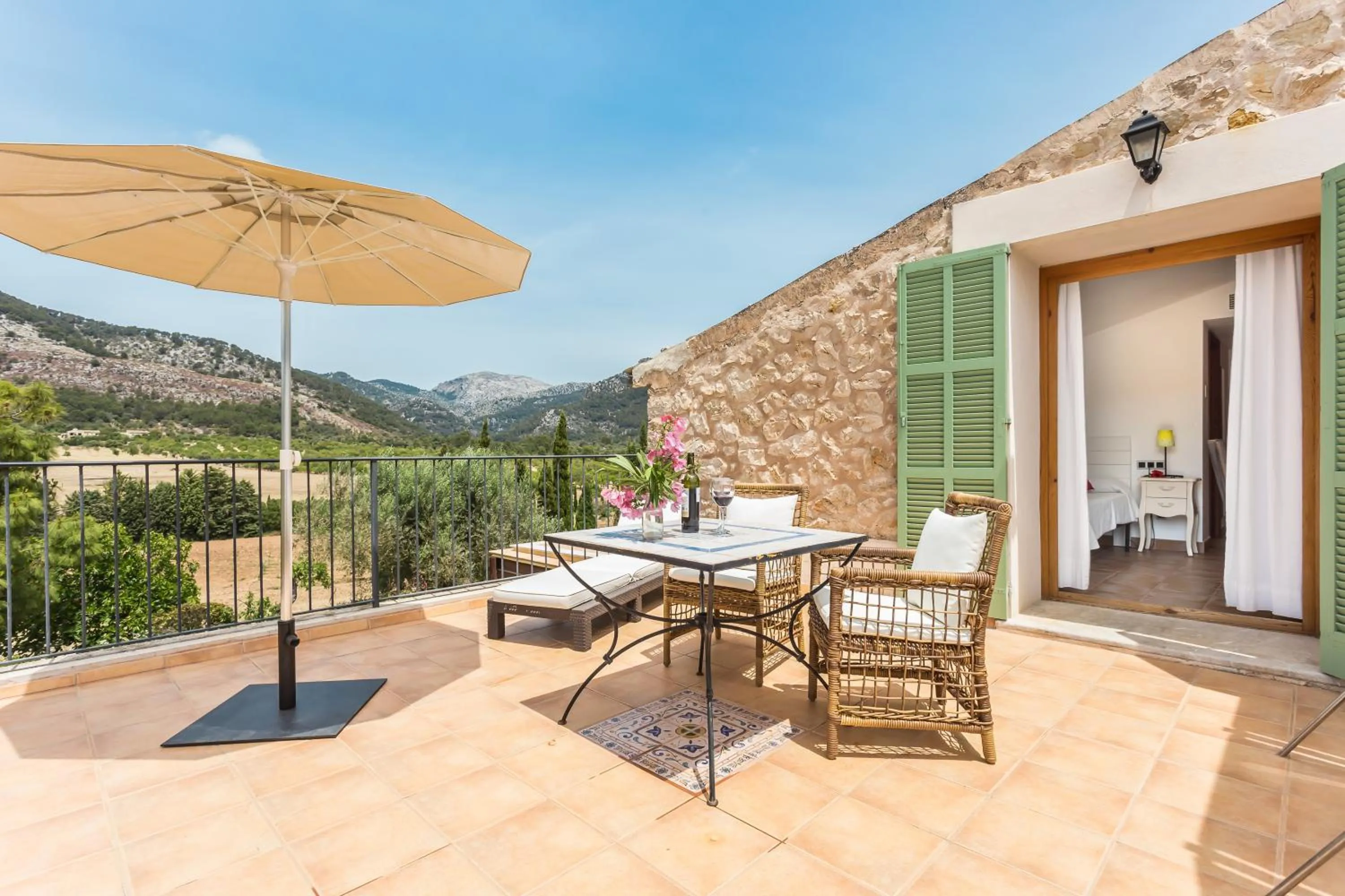 Balcony/Terrace in Finca Son Ametler